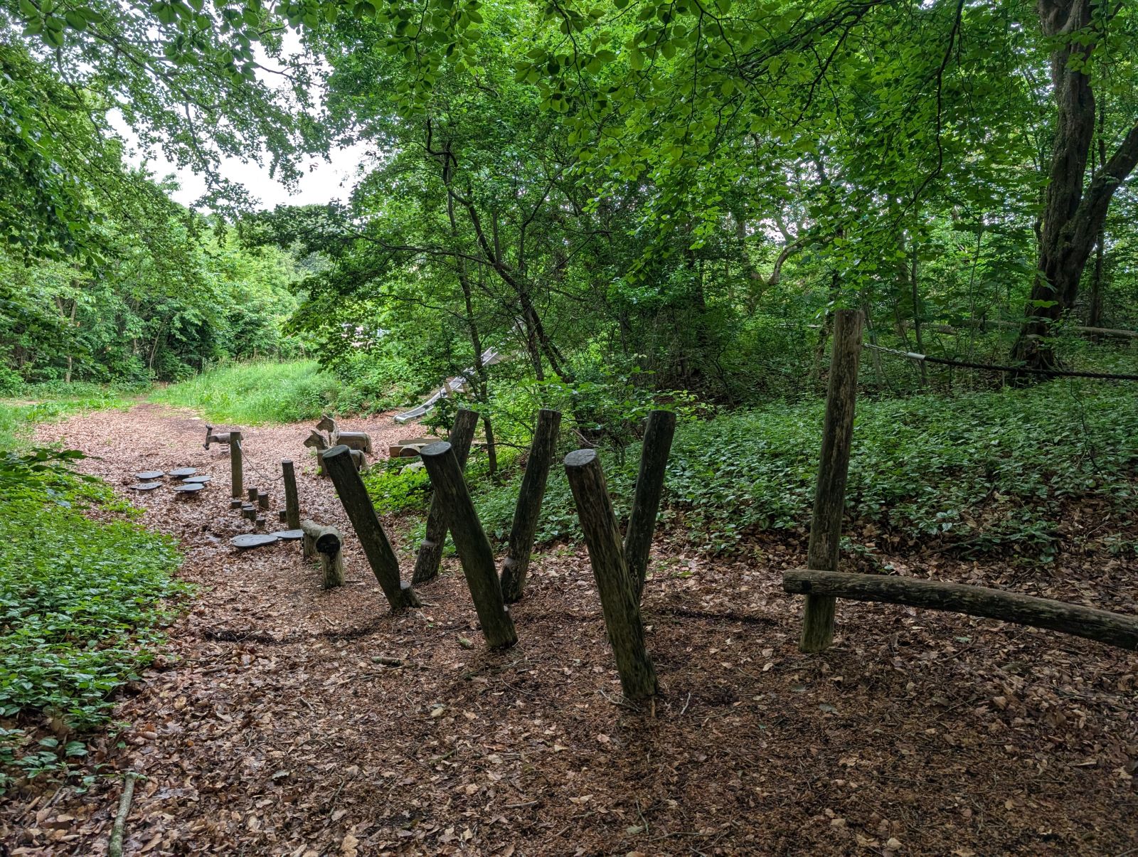 Heksegryden – naturlegeplads ved Rebild Bakker, shelter in Denmark