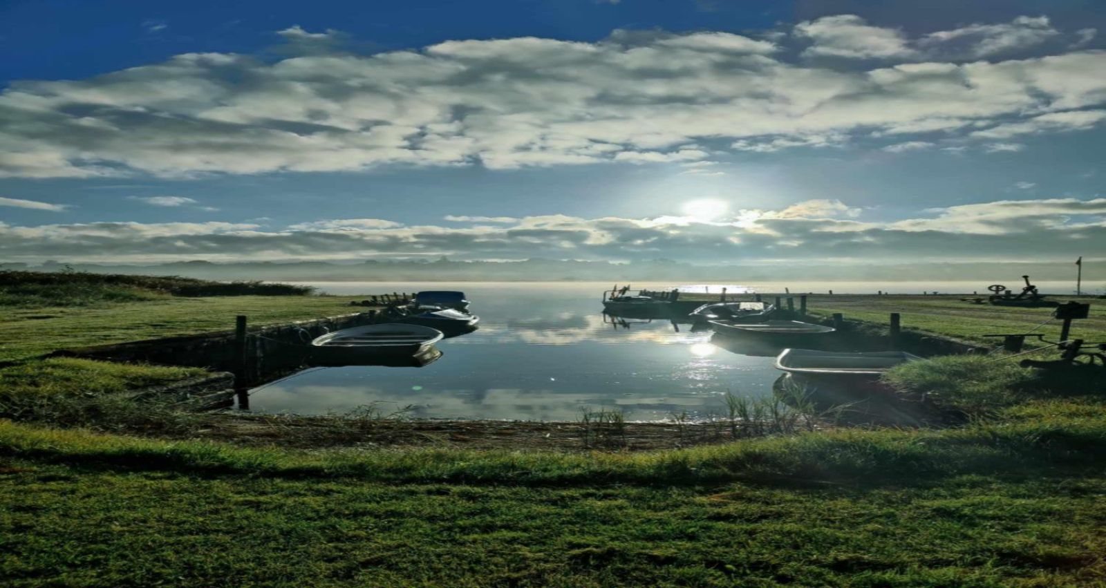 Billedet viser Kvols havn