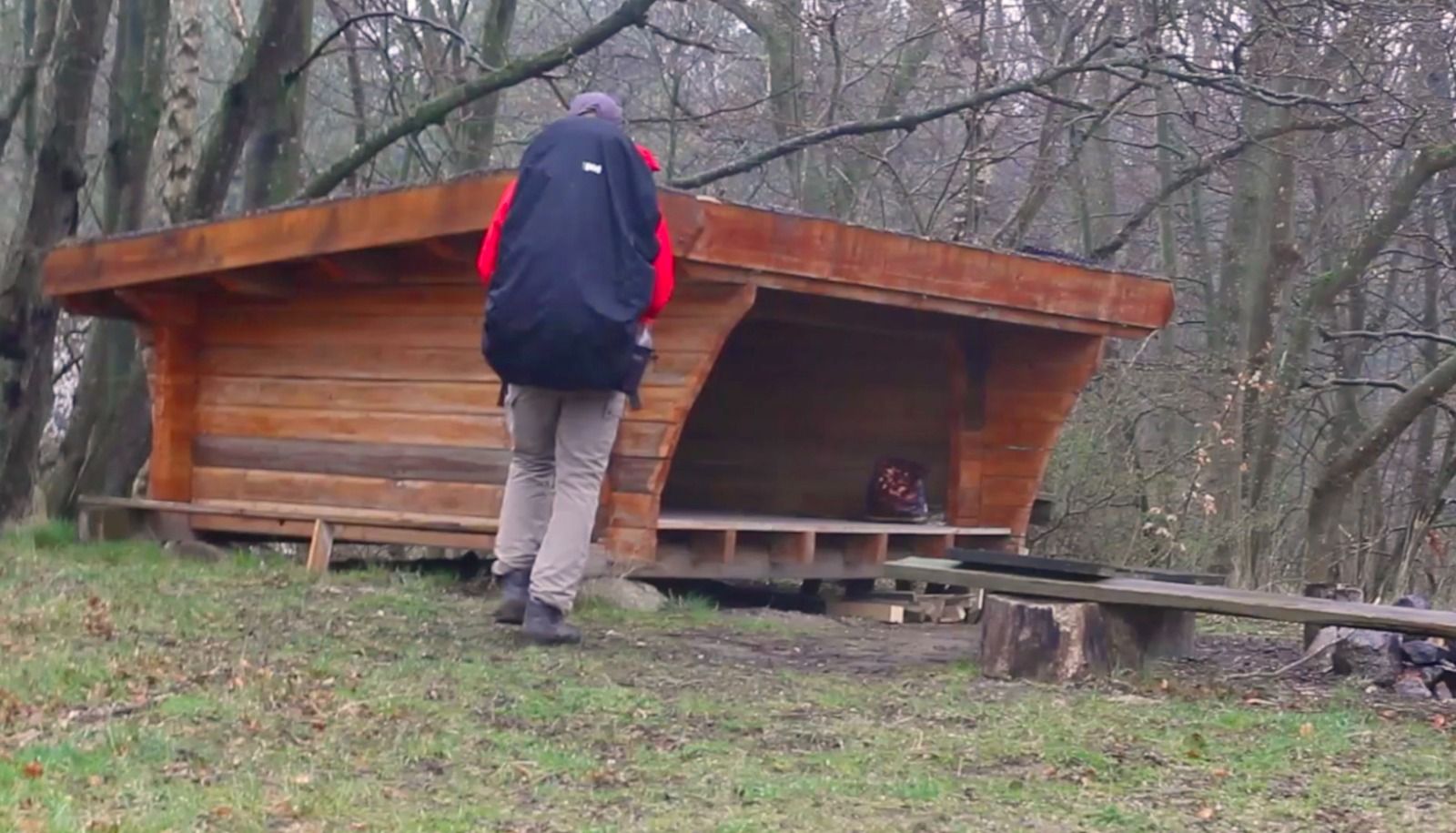 Shelter i vintervejr