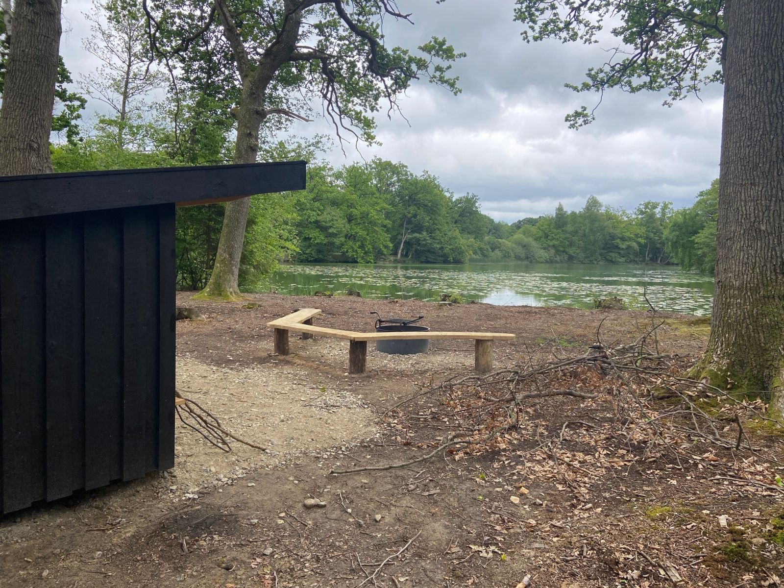 Tokkekøb Hegn, Shelterplads ved Store Donse Dam – miniature 2