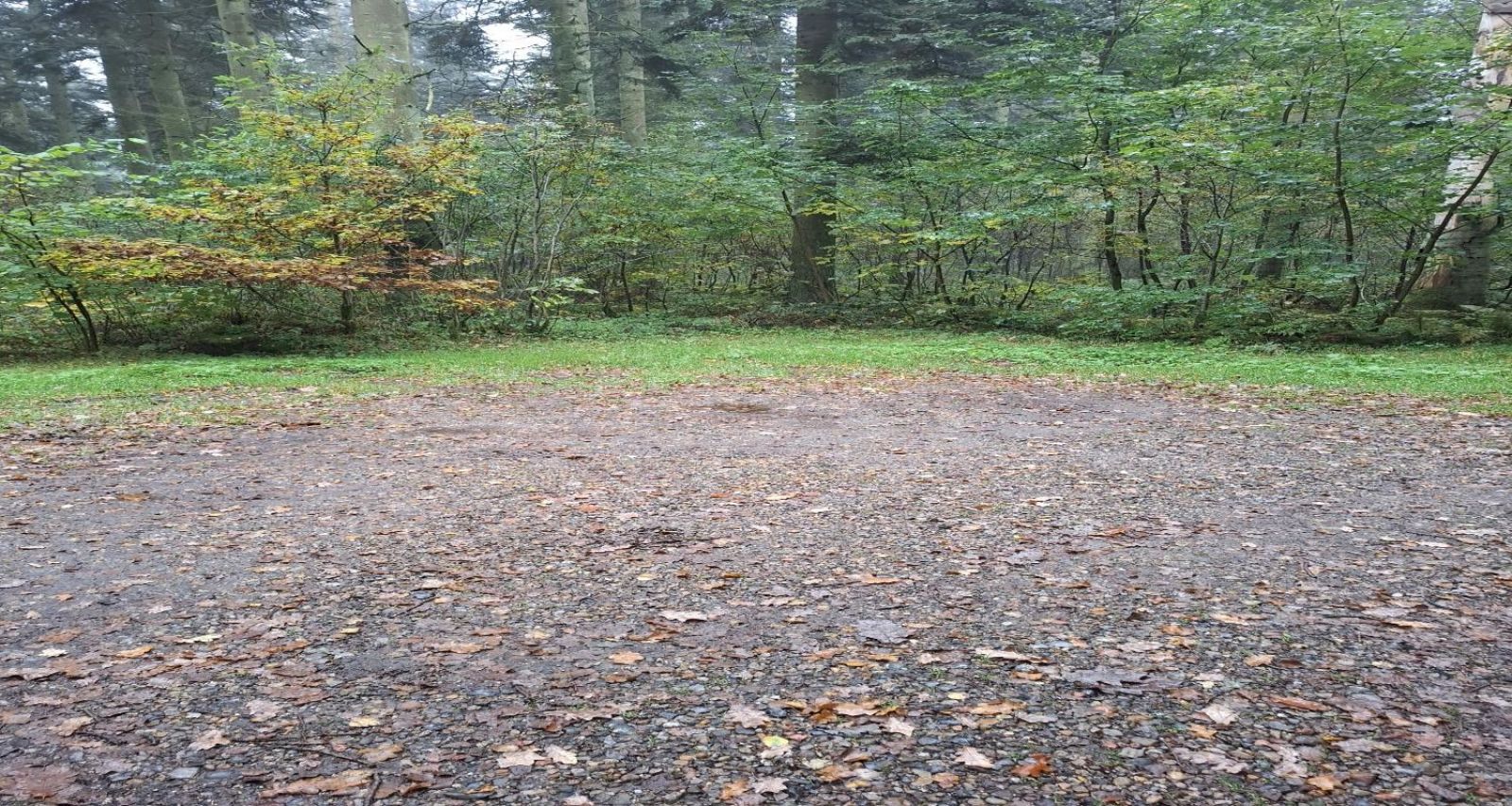 P-pladsens overflade