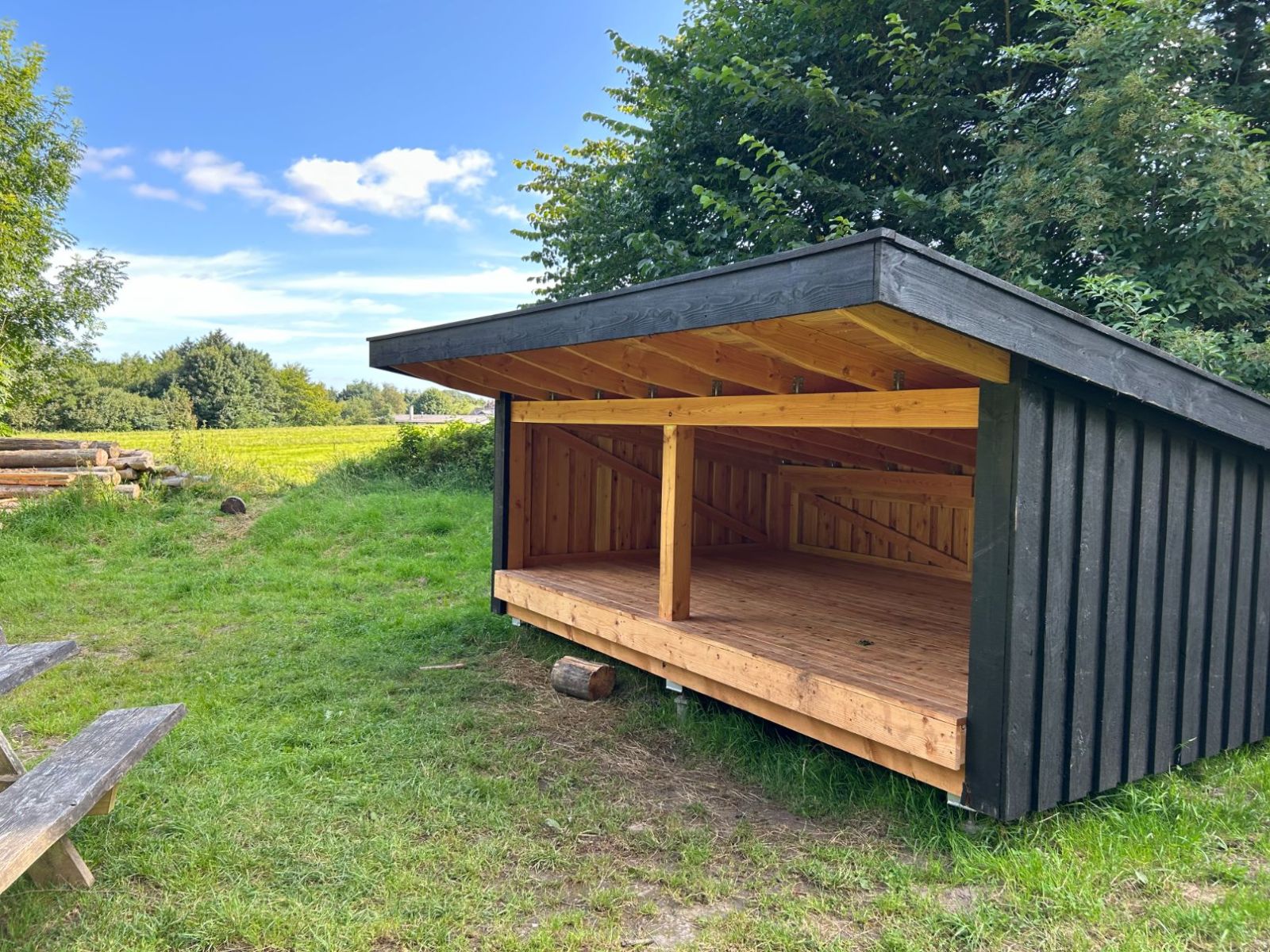 Bryrupbanestien, Brædstruppladsen (shelter 1) – miniature 1