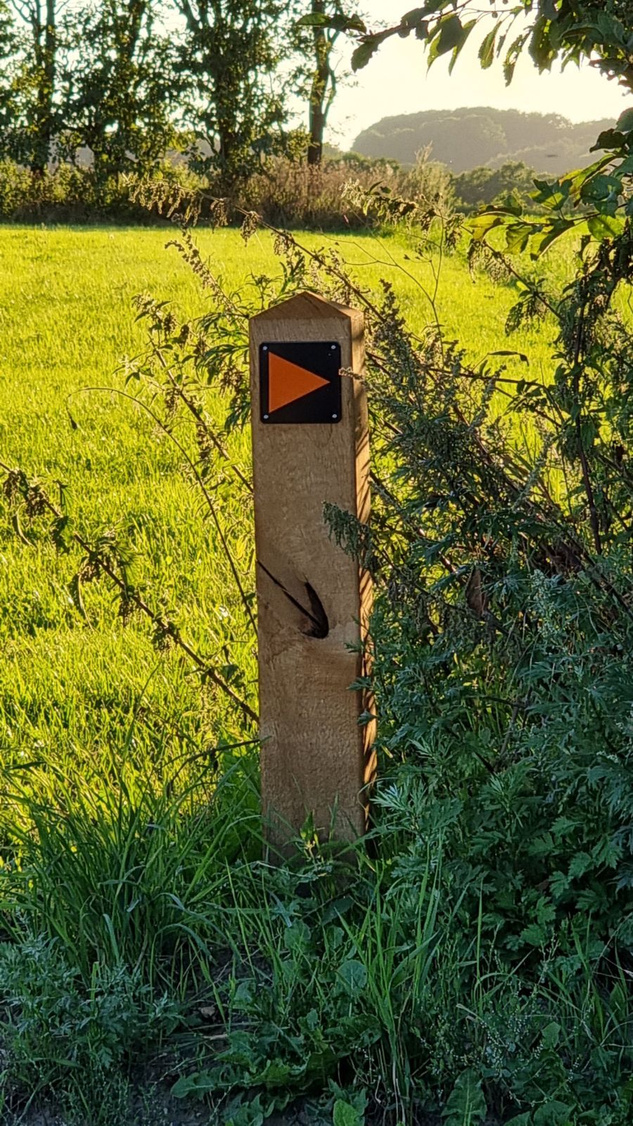 Orange Rute - afmærkning