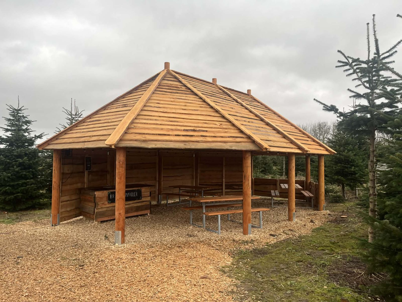 Hørslev Bålhytte, shelter in Denmark