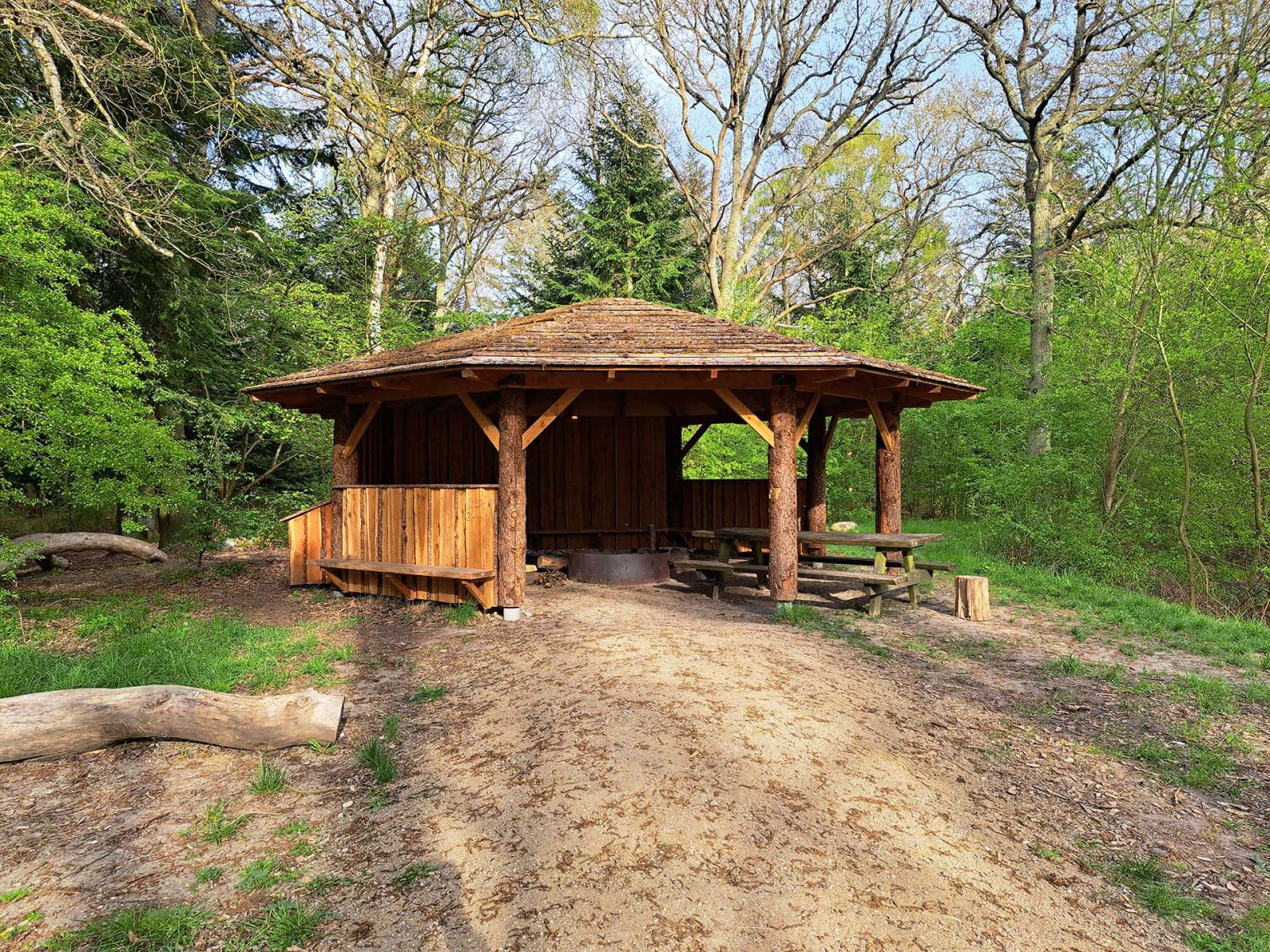 Skydestykket, shelter in Denmark
