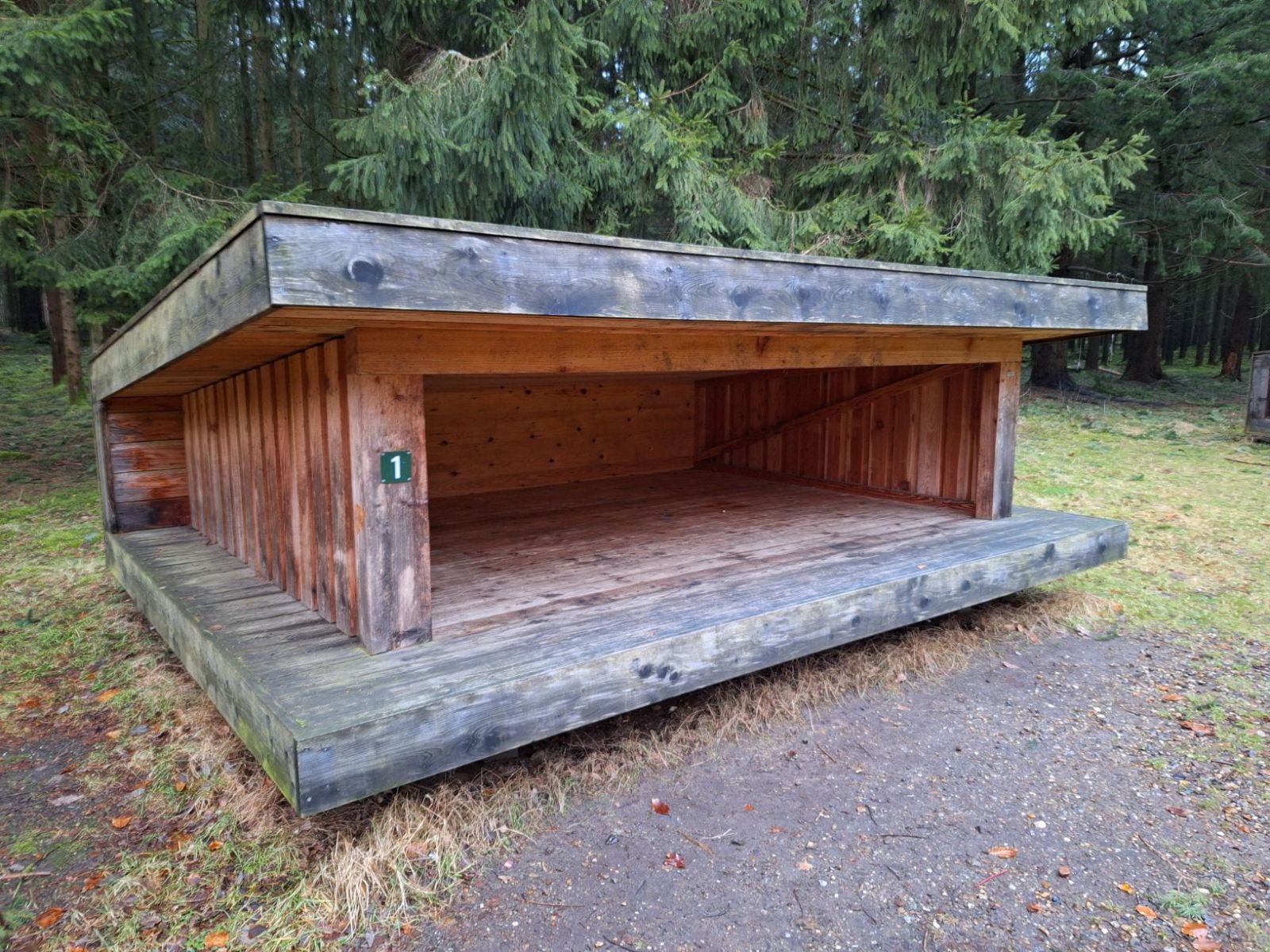 Lejrplads Stendal Plantage  - Shelter nr. 1 – miniature 4