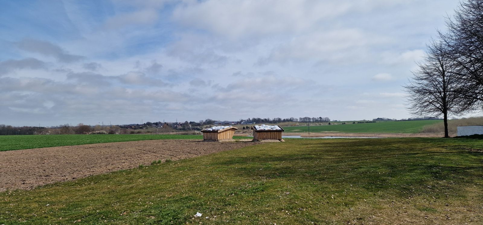 Shelters set fra Snostrupvej