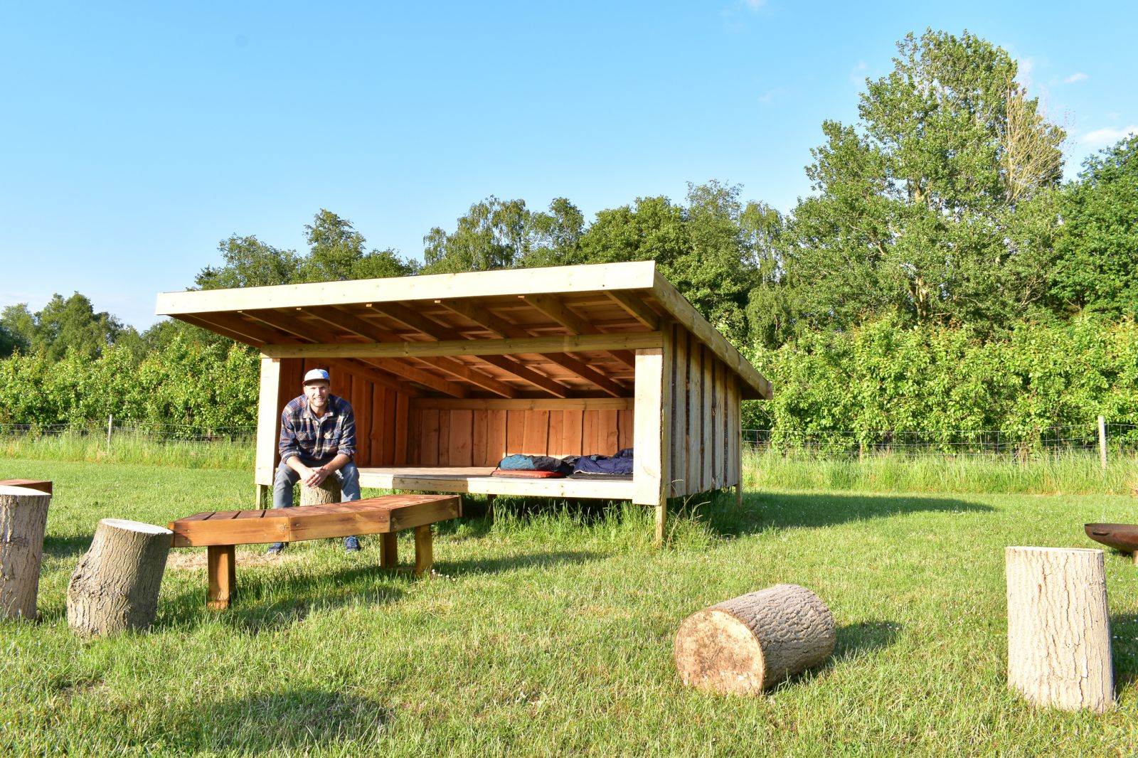 Tipi og shelters i frugtplantagen – miniature 2