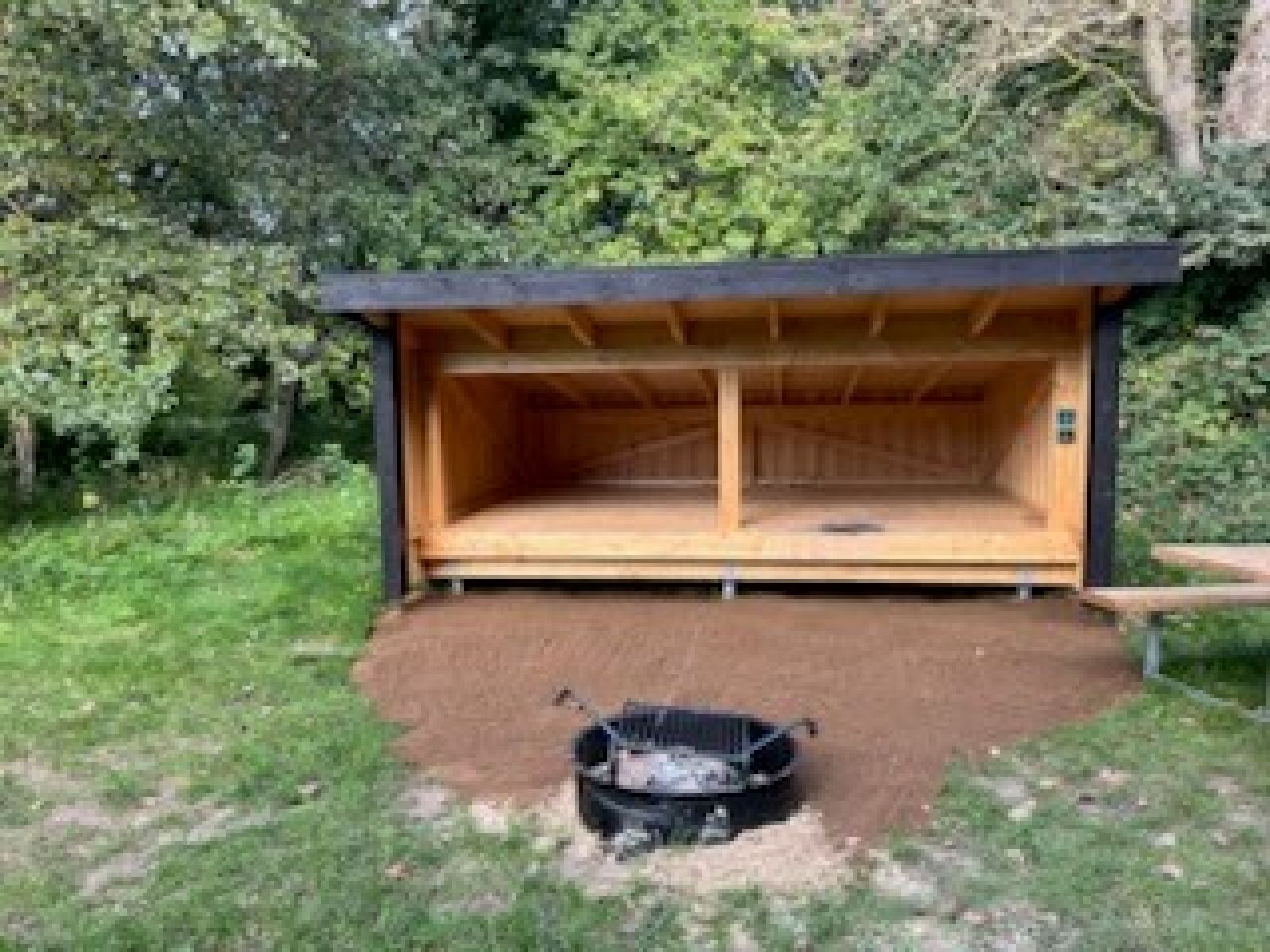 Foto af shelter