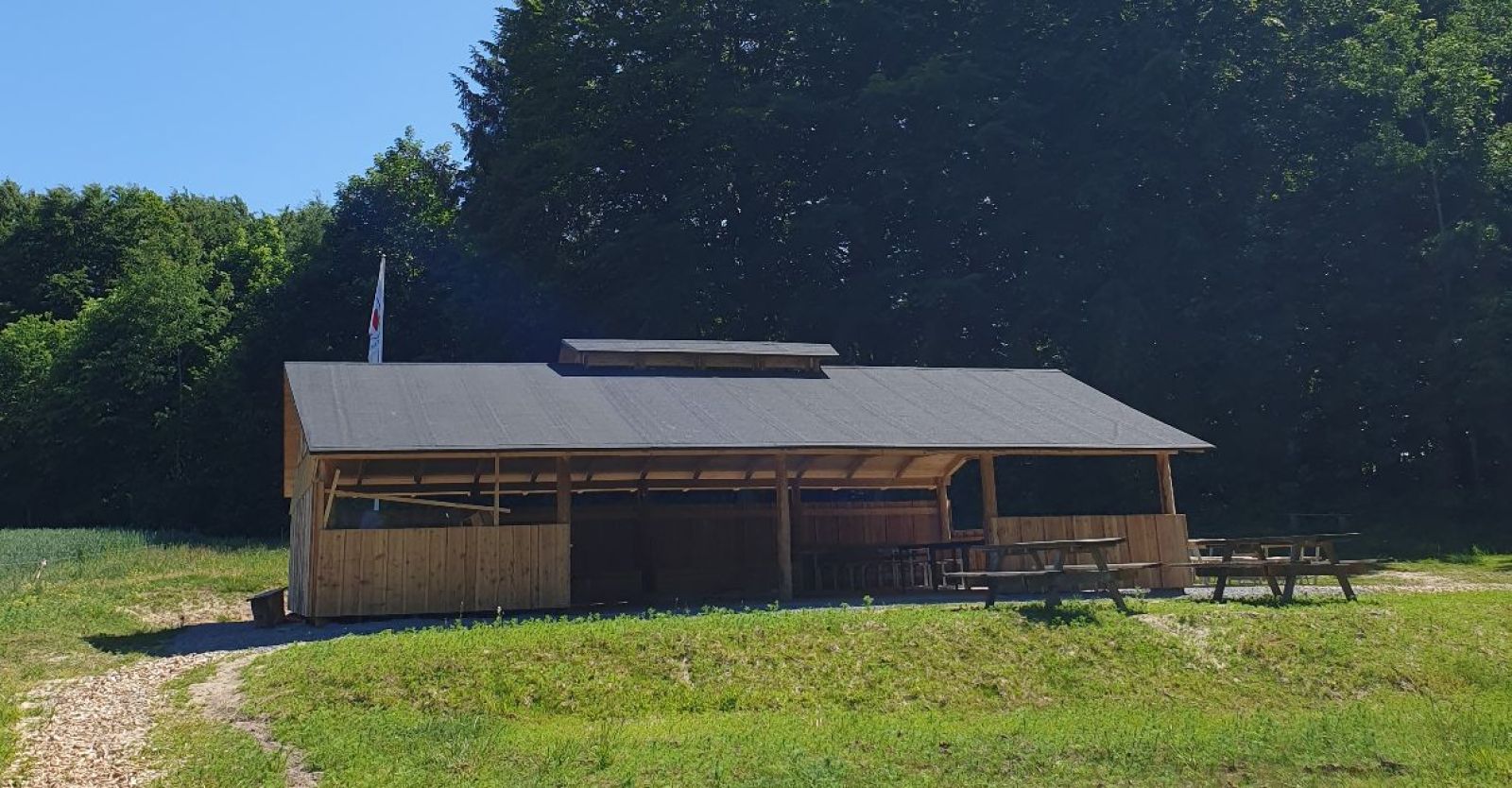 Bålhytte - FDF Tommerup St., shelter in Denmark