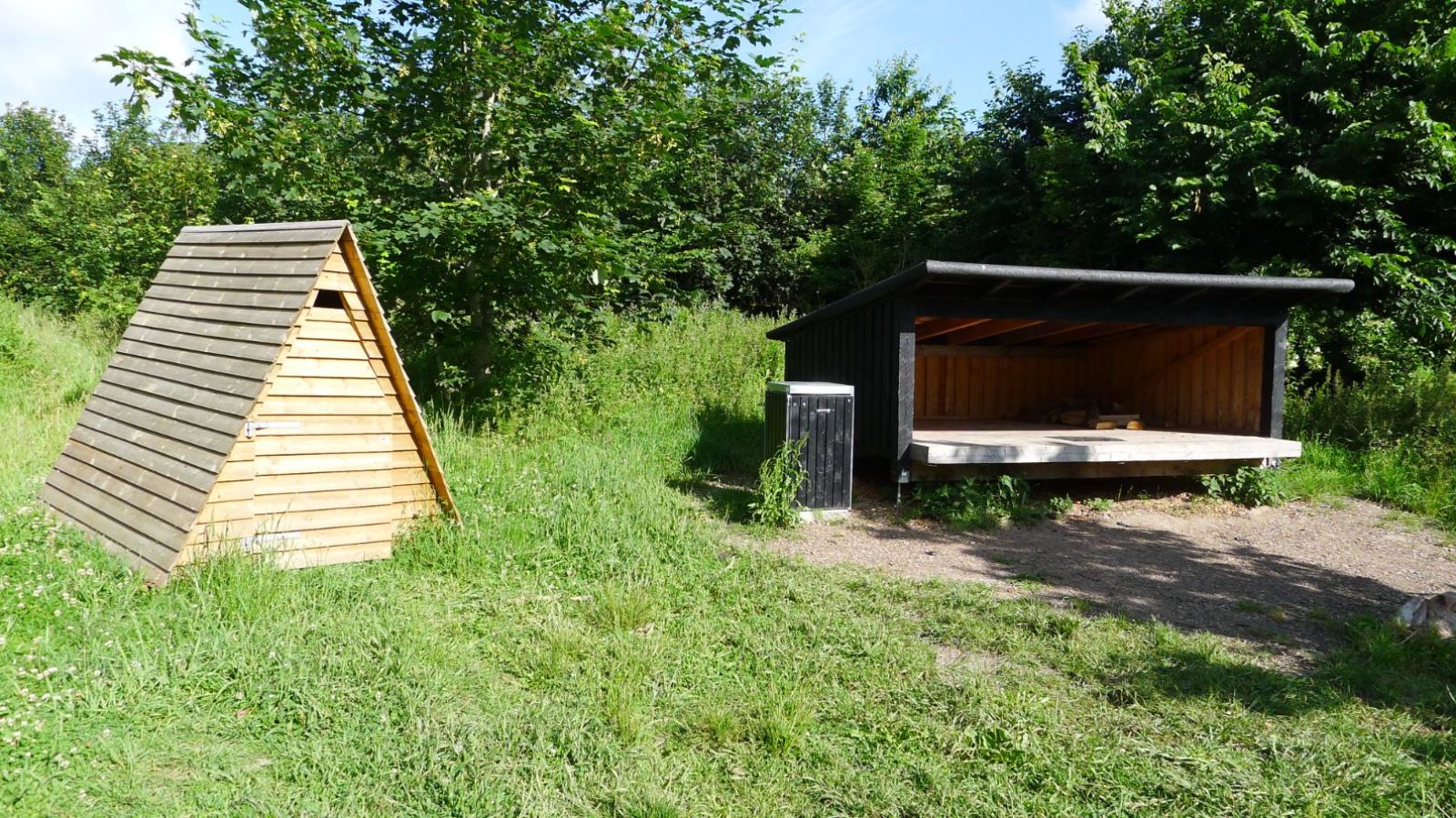 Lejrplads Randers Nordre Fælled  - shelter nr. 2 (ikke bookbar)                    – miniature 3