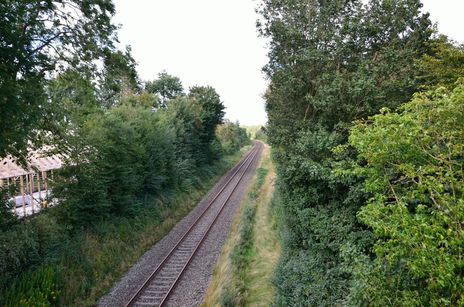 Jernbanen.