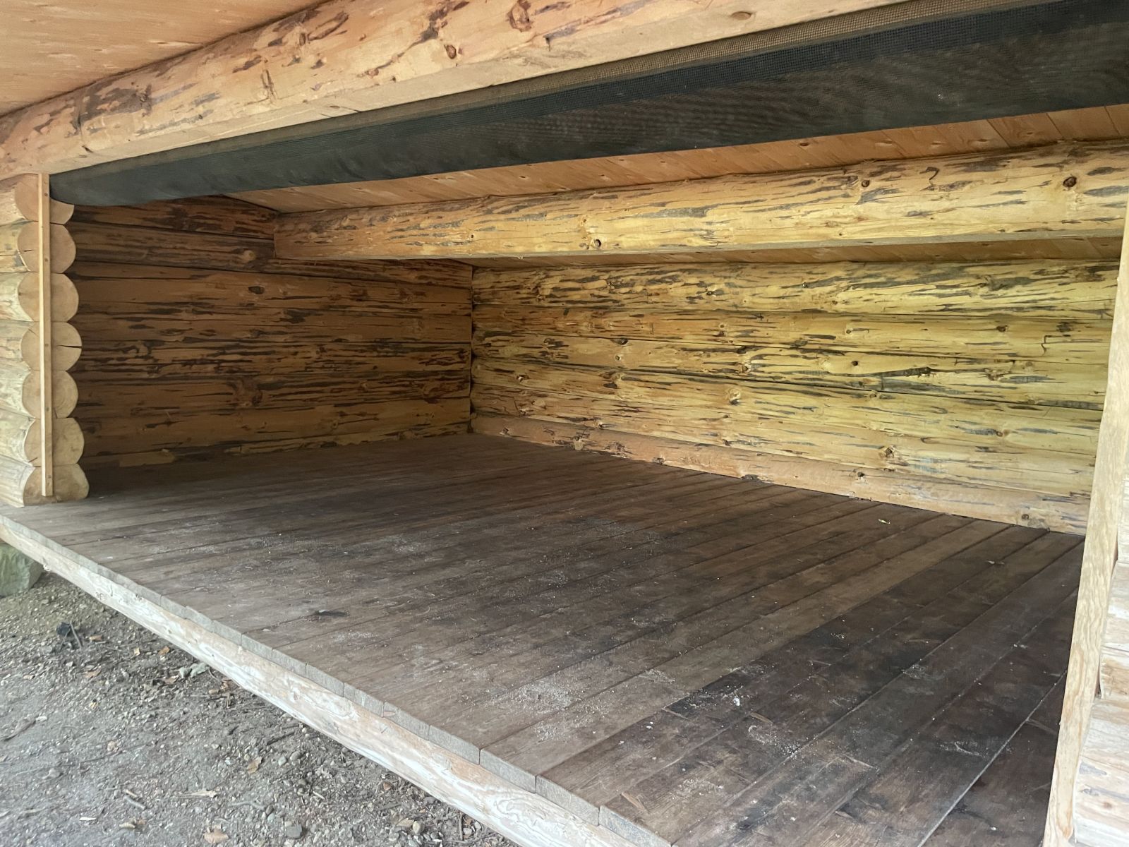 Shelter indvendigt