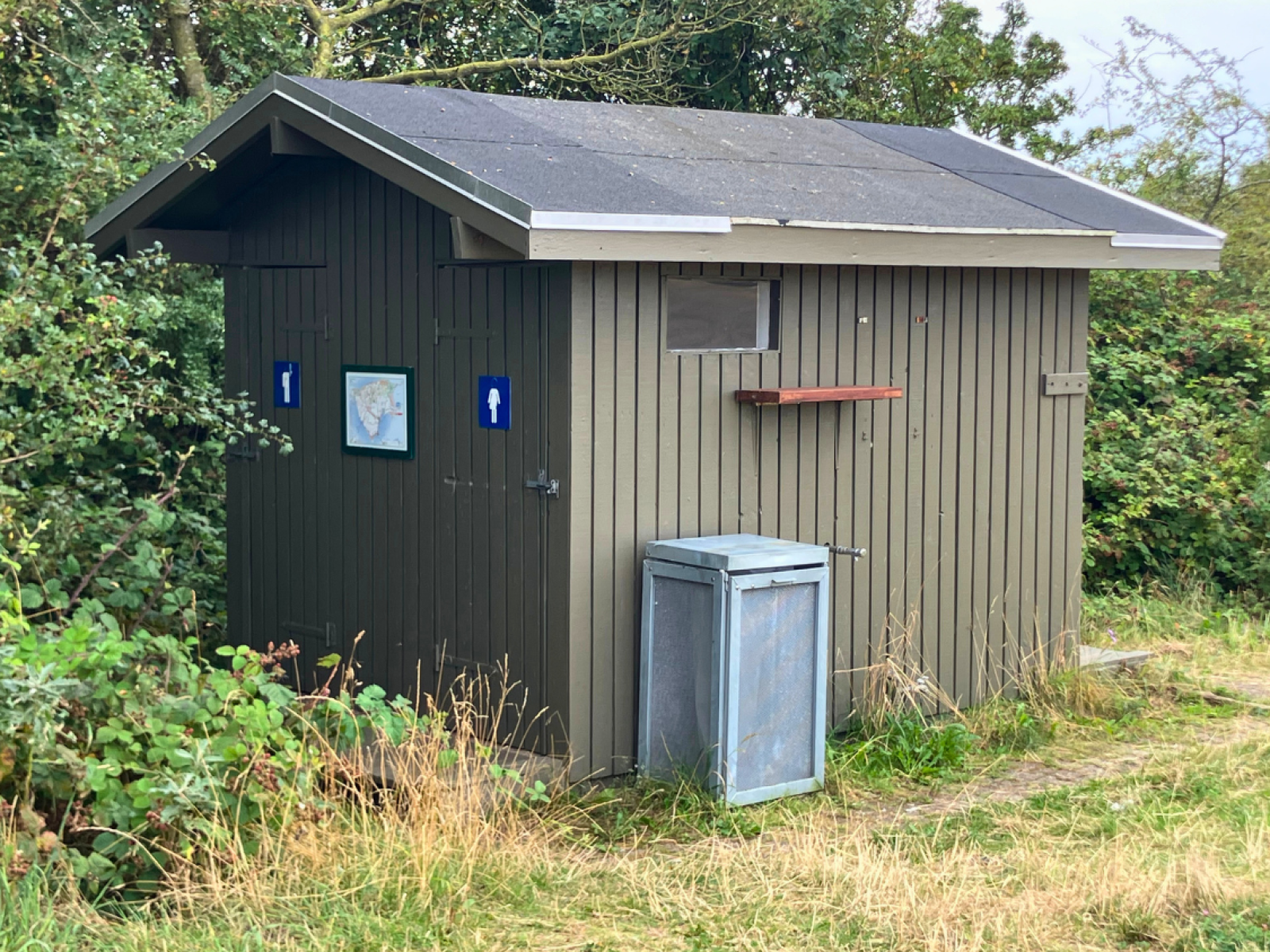 Toilet ved Engelstør Odde