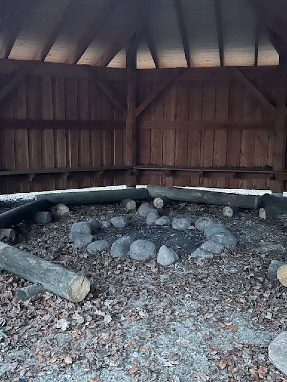 Bålplads, hytte 1 