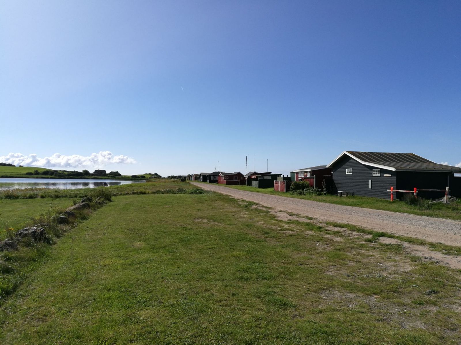 Parkeringsplads og stemning