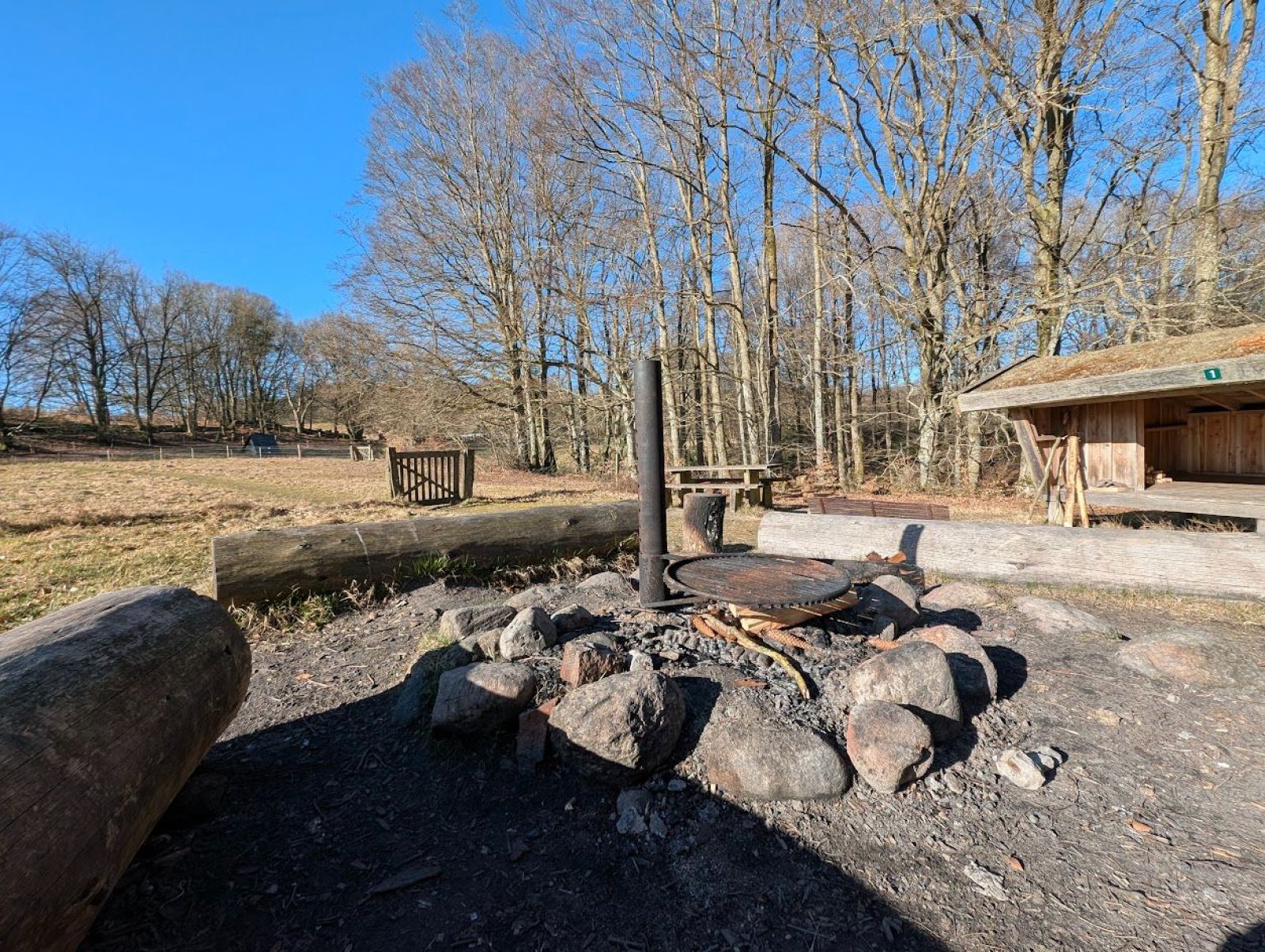 Shelterpladsen ved Høgdal  (shelter 1)                         – miniature 5