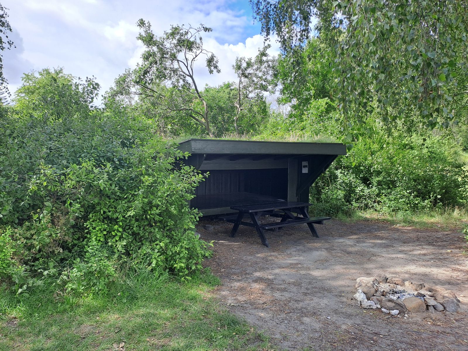 Foto af shelter