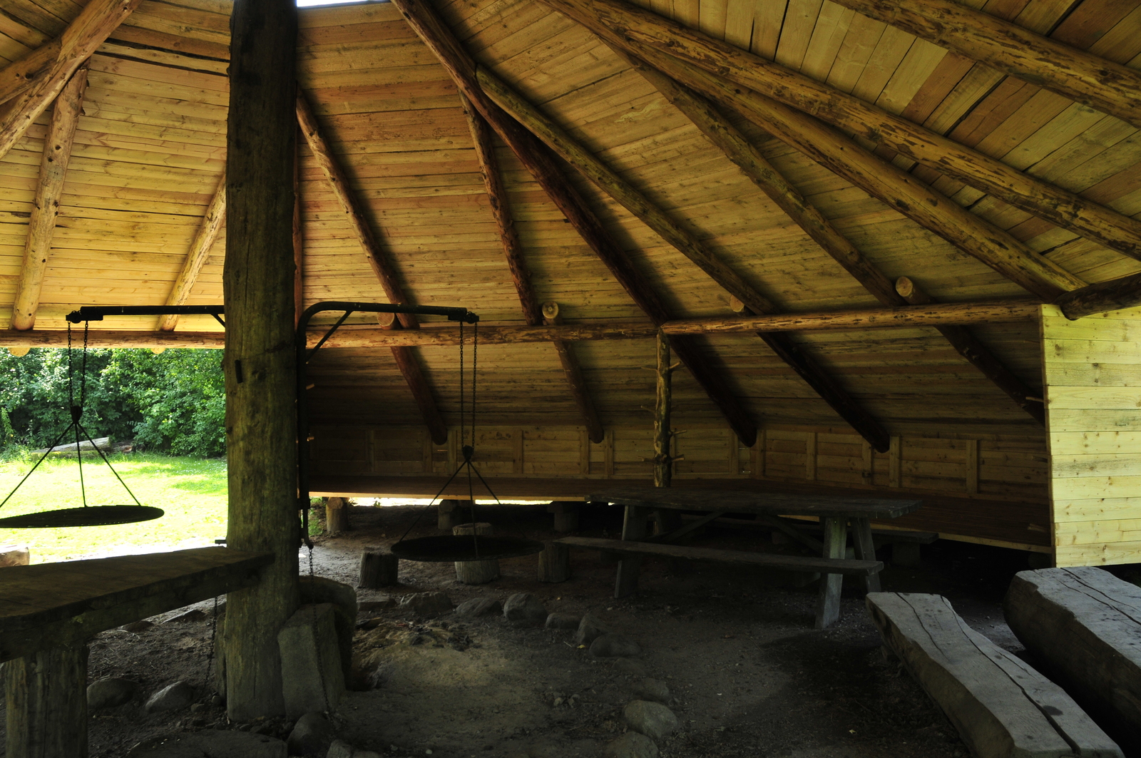Stenderup Midtskov Bålhus, shelter in Denmark