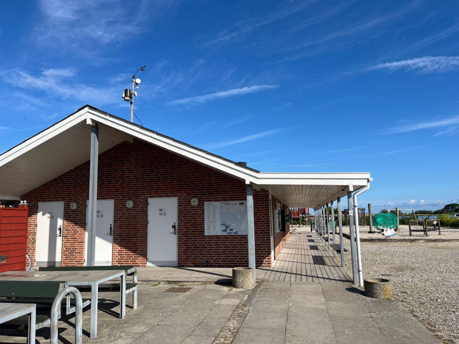 Toiletbygning lystbådehavn