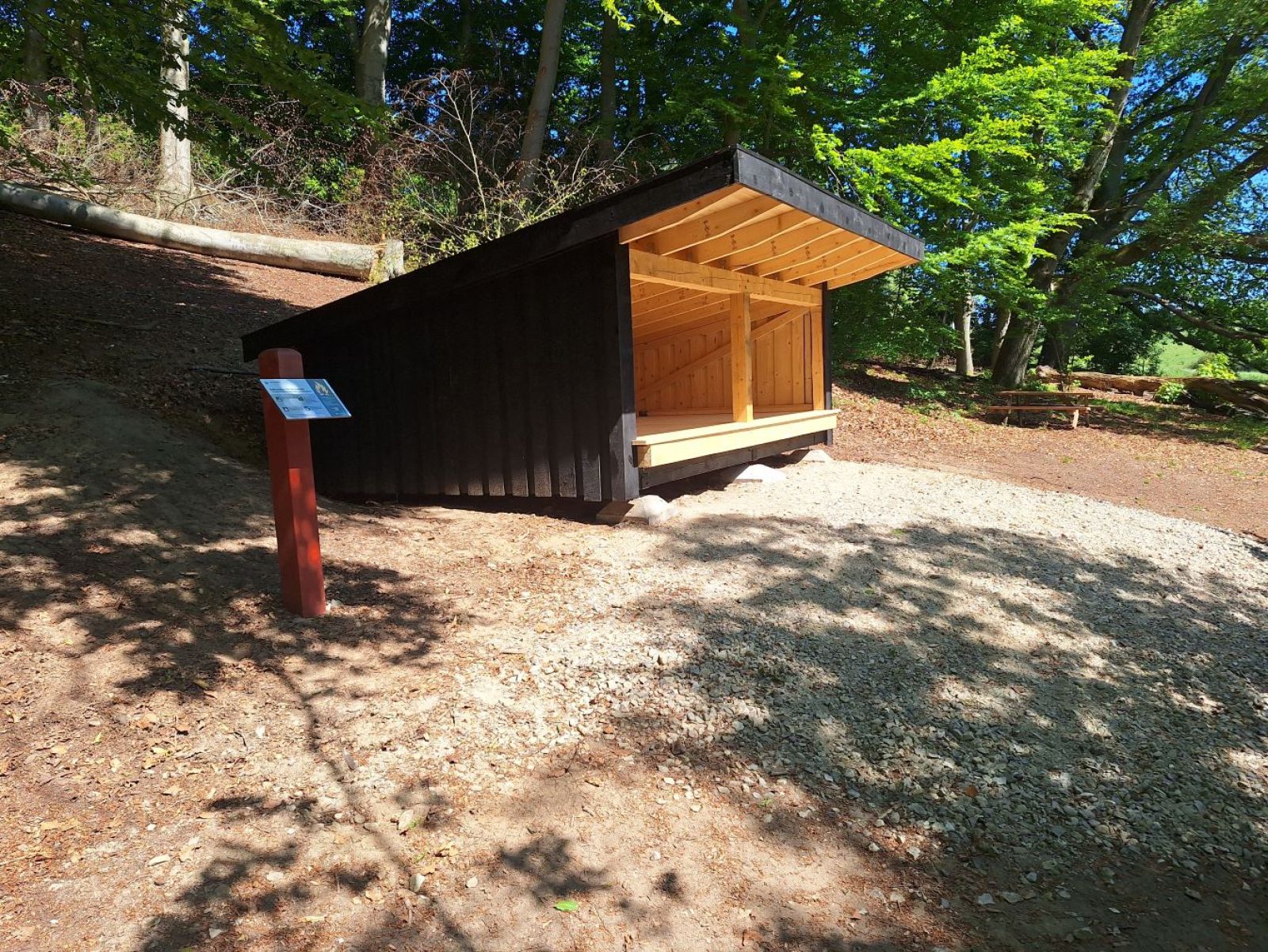 Søllerød Kirkeskov, Shelter ved Kalvemosen – miniature 7
