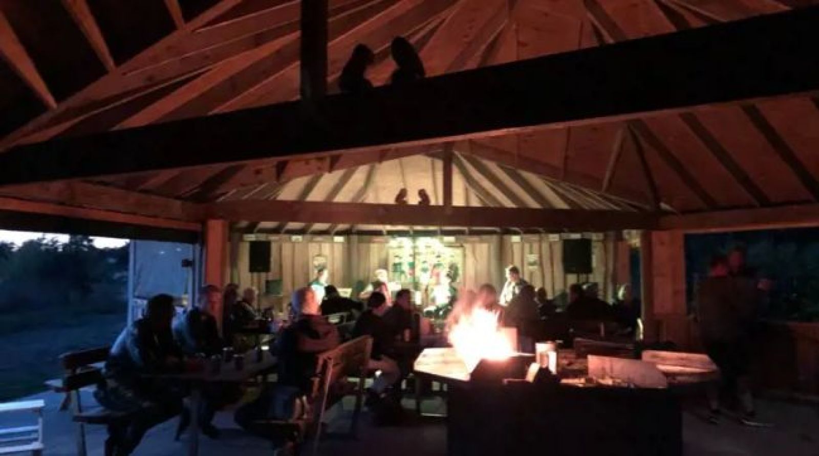 Bålhytte i Turup, shelter in Denmark