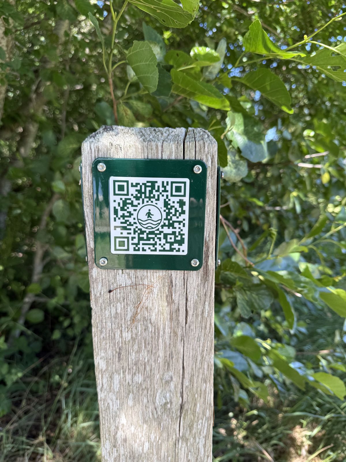 Her kan der være oversvømmet - scan QR-koden