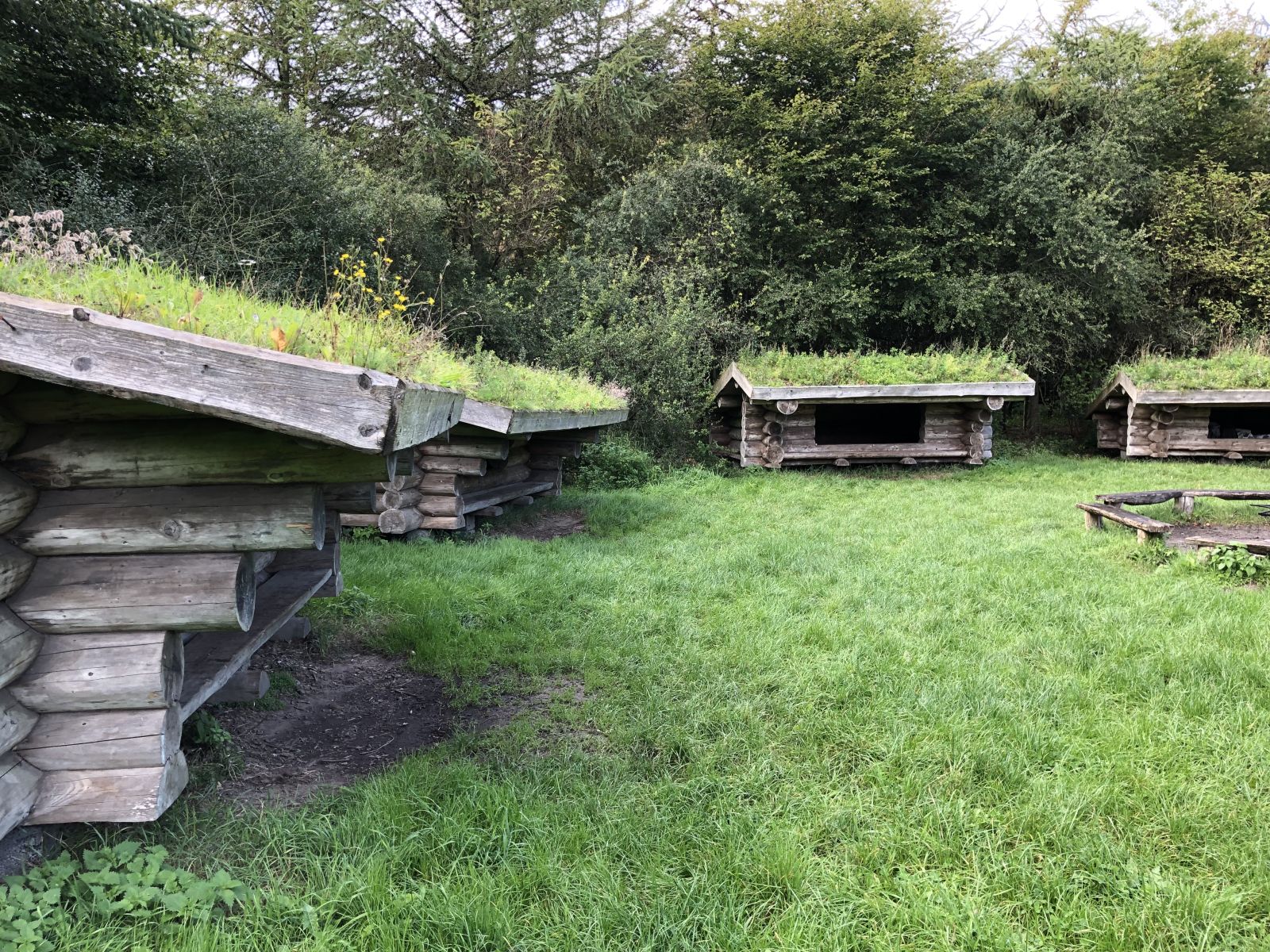 Sheltere ved Knudsens Plads Østskoven