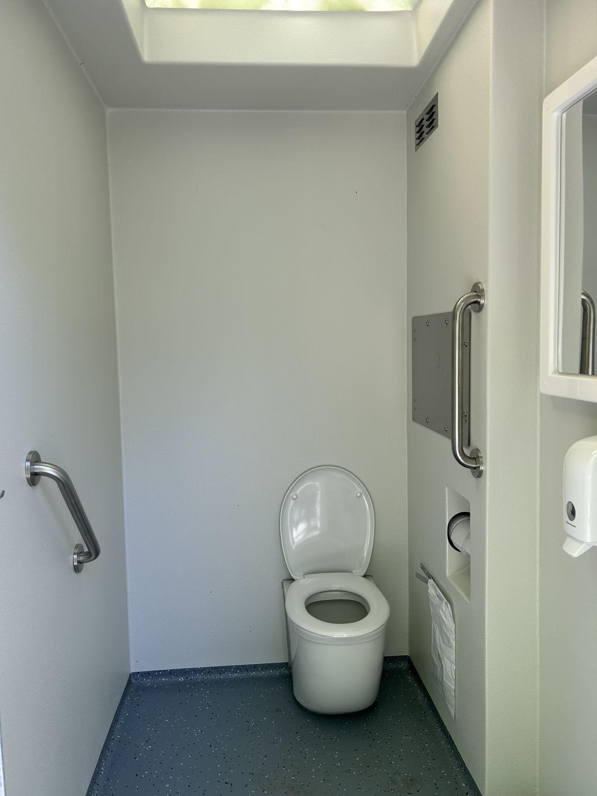 Tørkloset indvendig