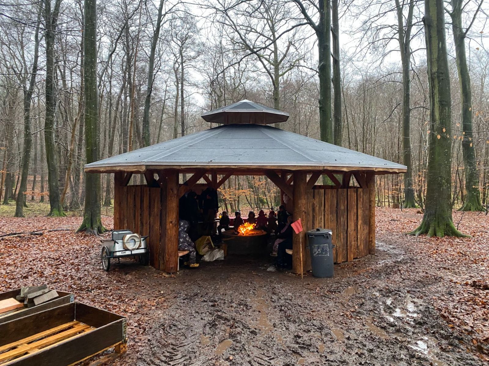 Sorø Skovbørnehaves Bålhytte, shelter in Denmark