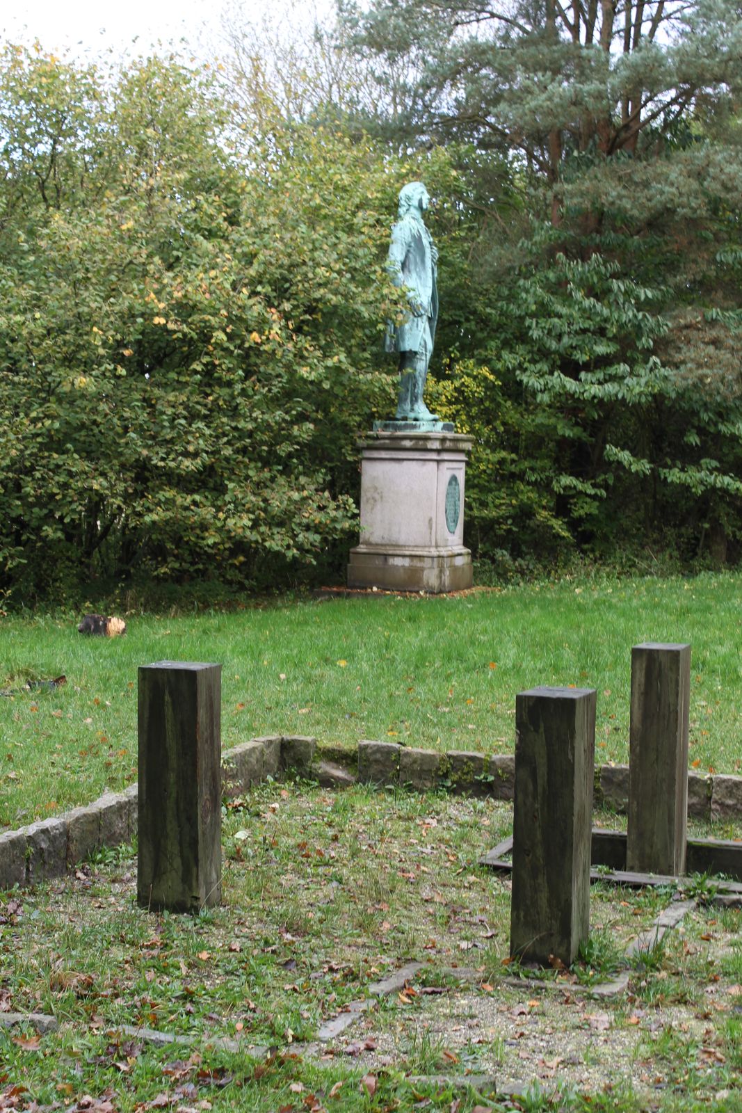 Ole Rømers statue og landobservatorium