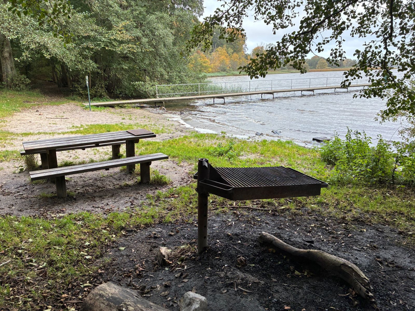 Bålplads ved Sjælsø