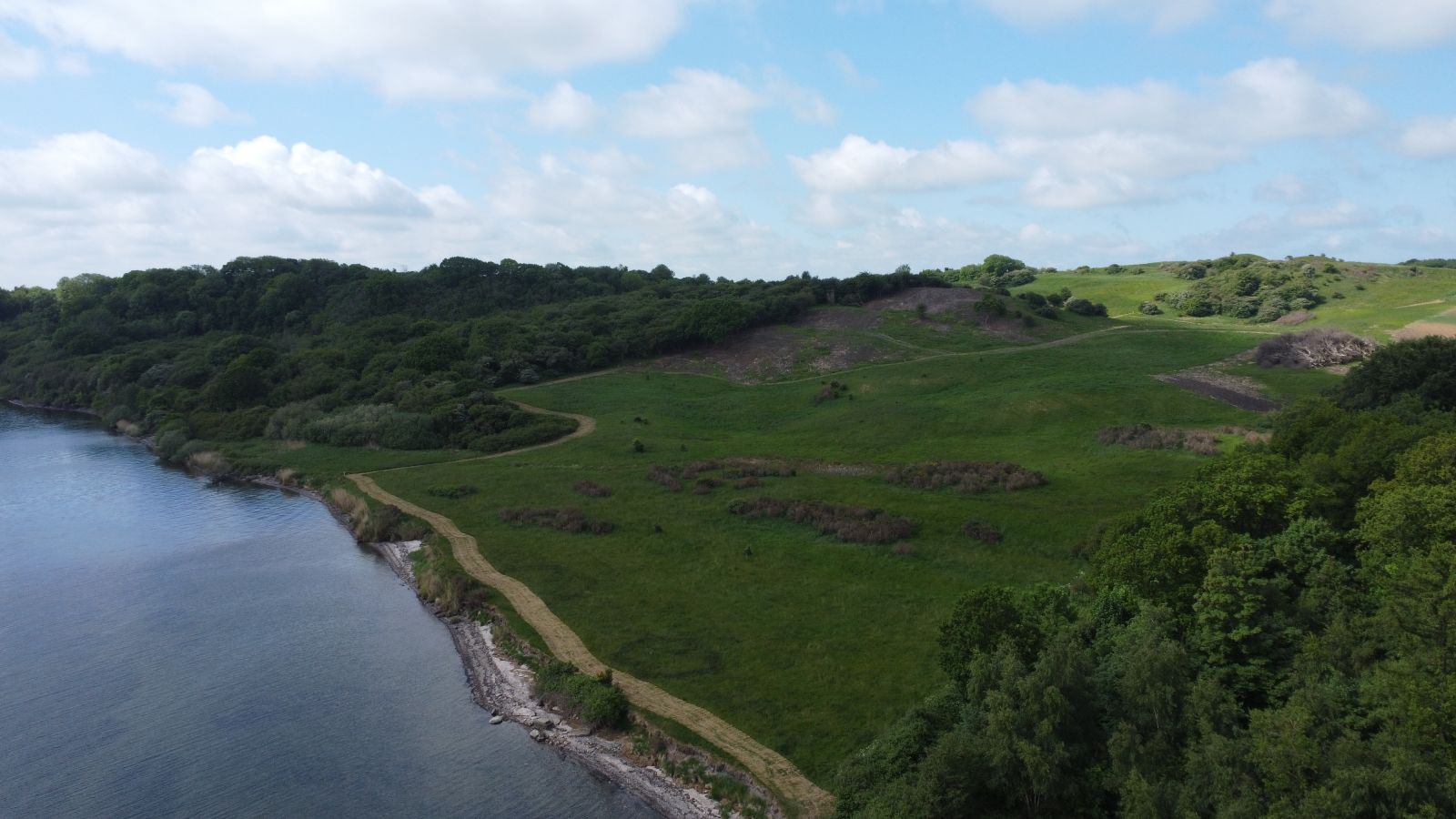 vandresti ved Eskov Strandpark