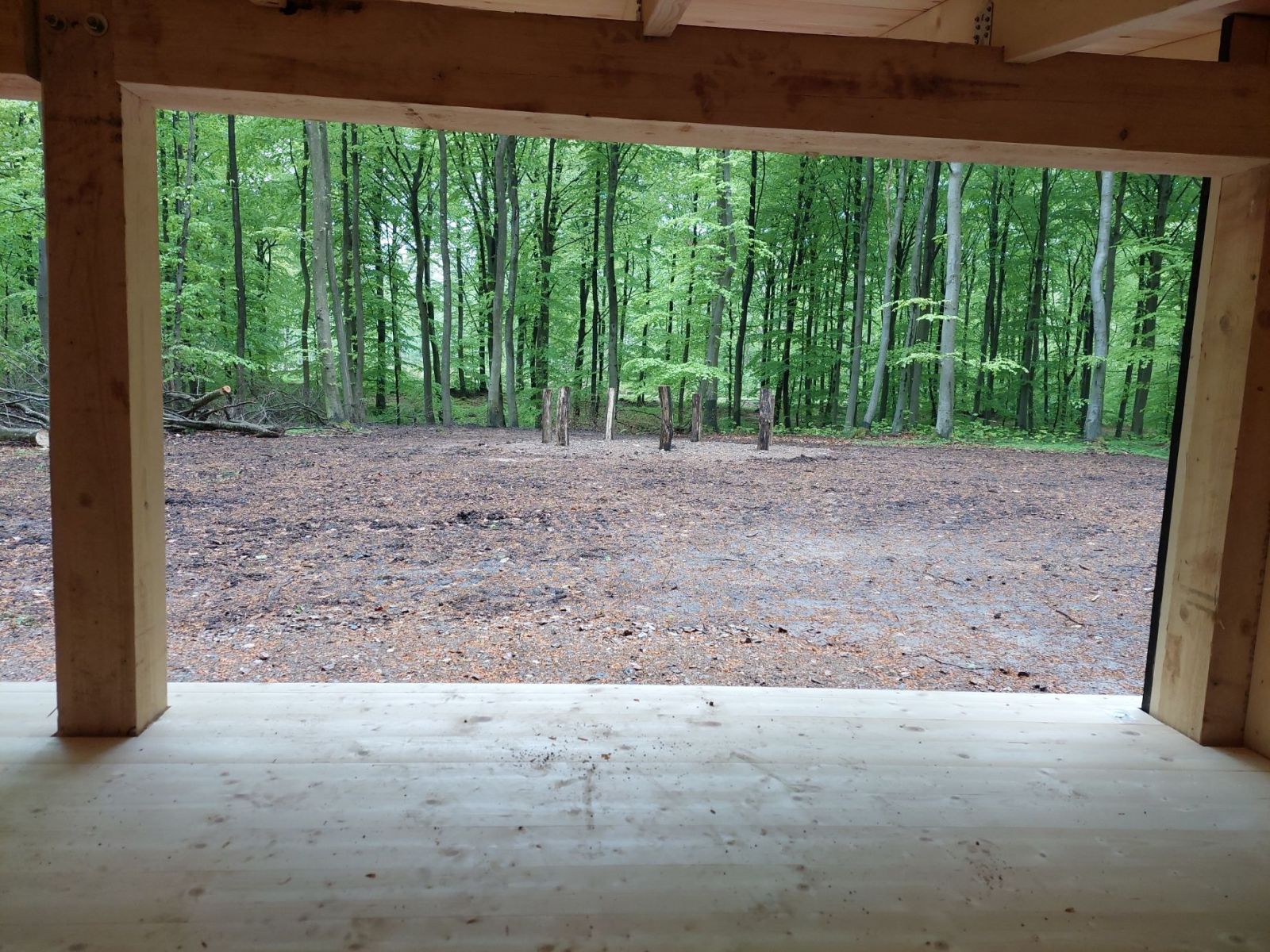 Slagslunde Skov, shelterplads med to shelters – miniature 3