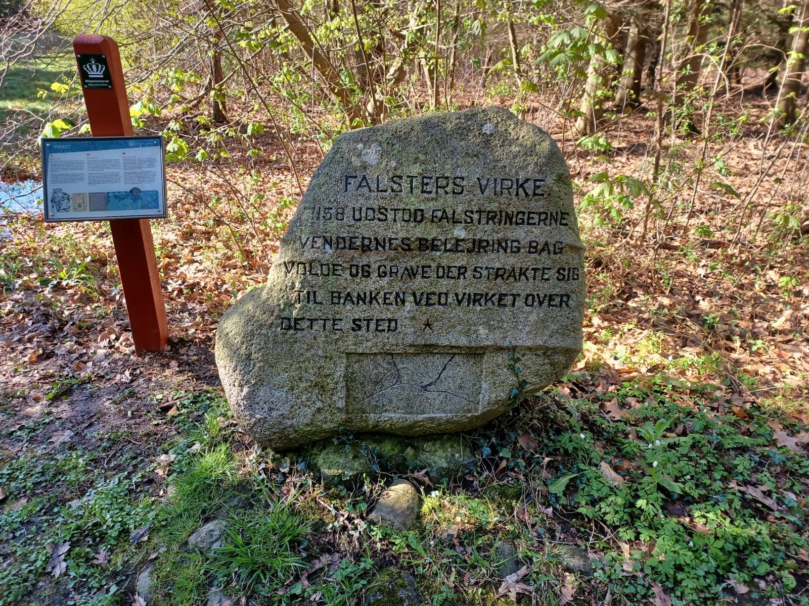 Mindesten for Falsters Virke