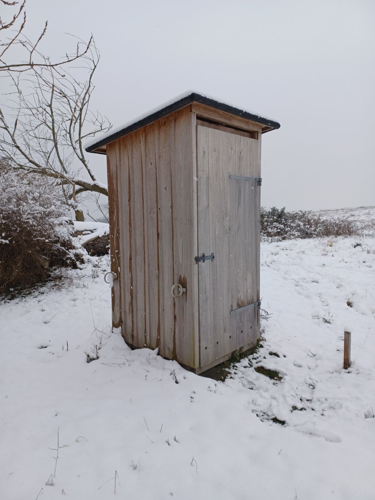 Toilet ved Enehøje shelterplads, shelter in Denmark
