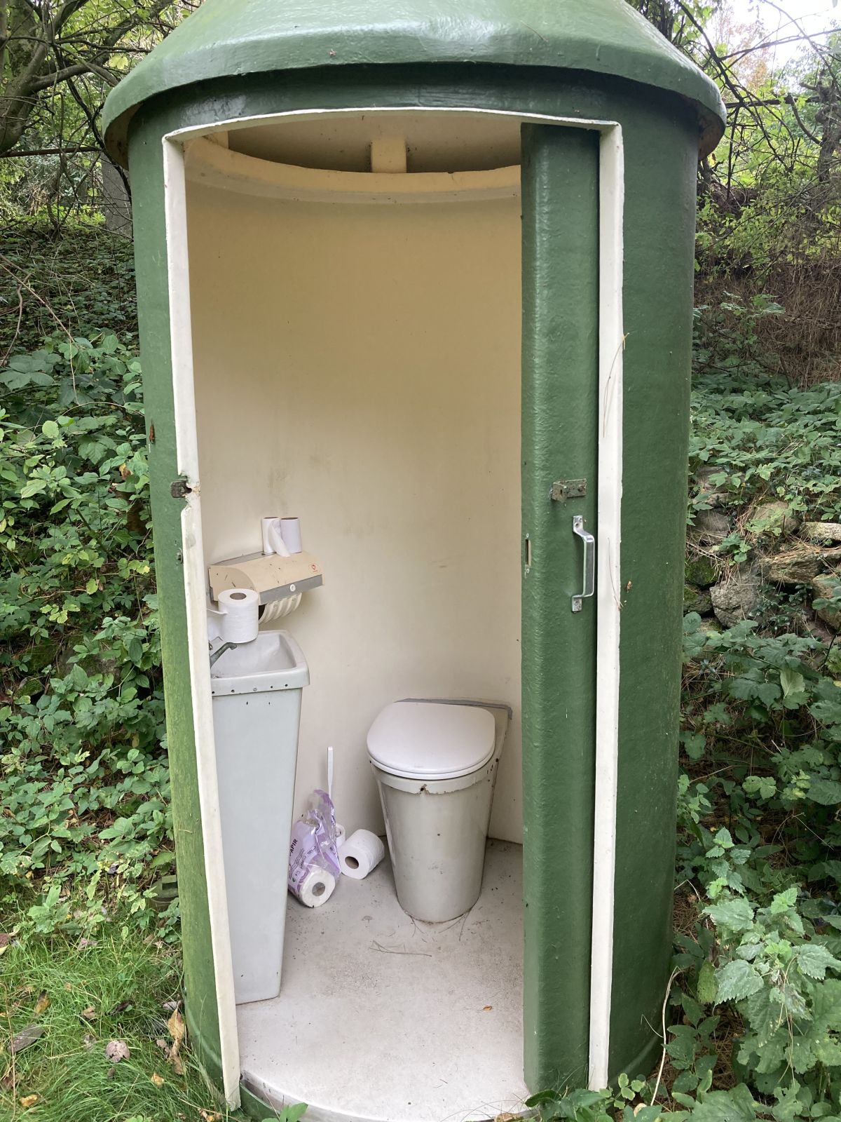 Multtoilet - ikke egnet for handicappede