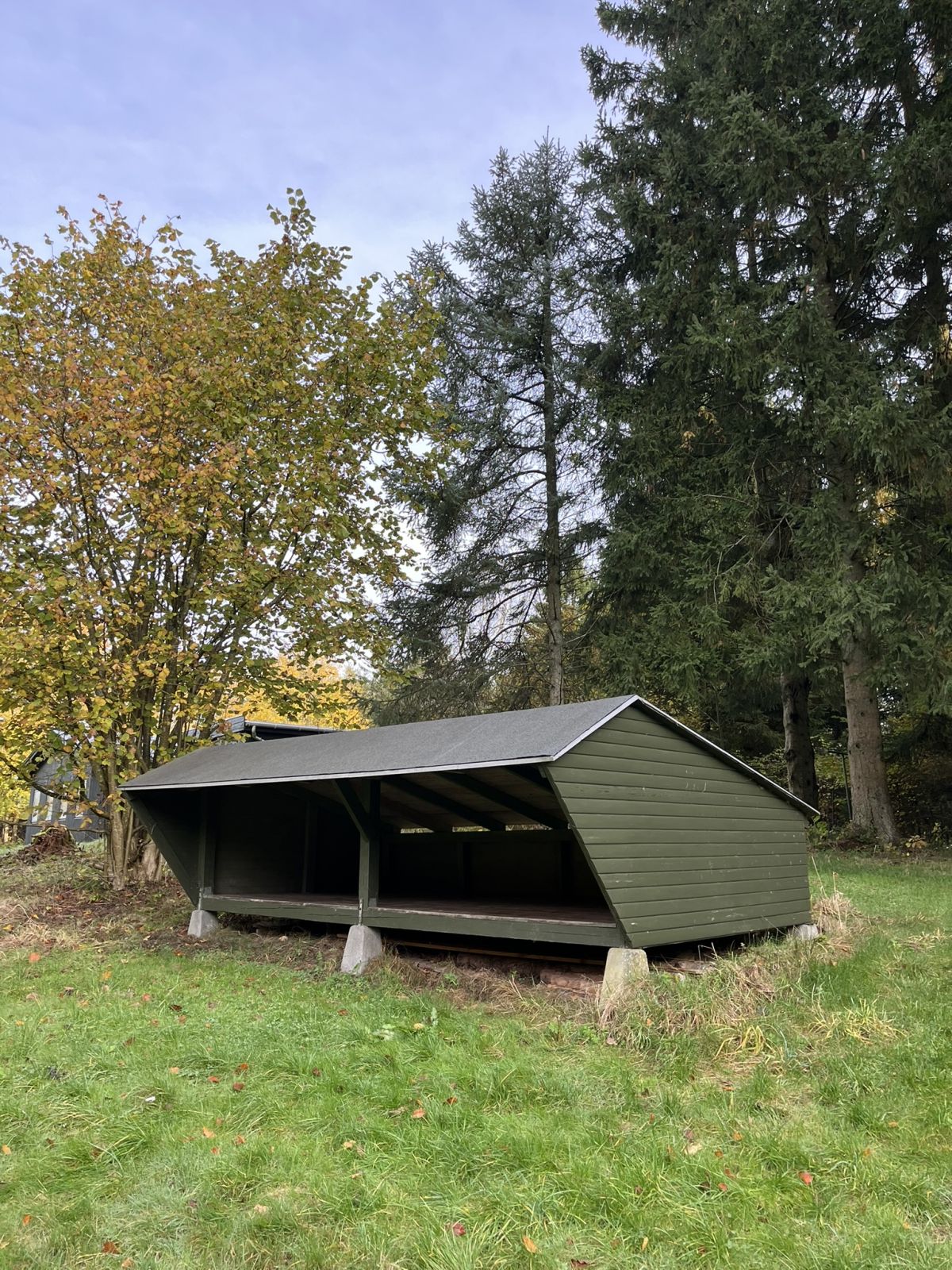 Shelter set mod nordøst