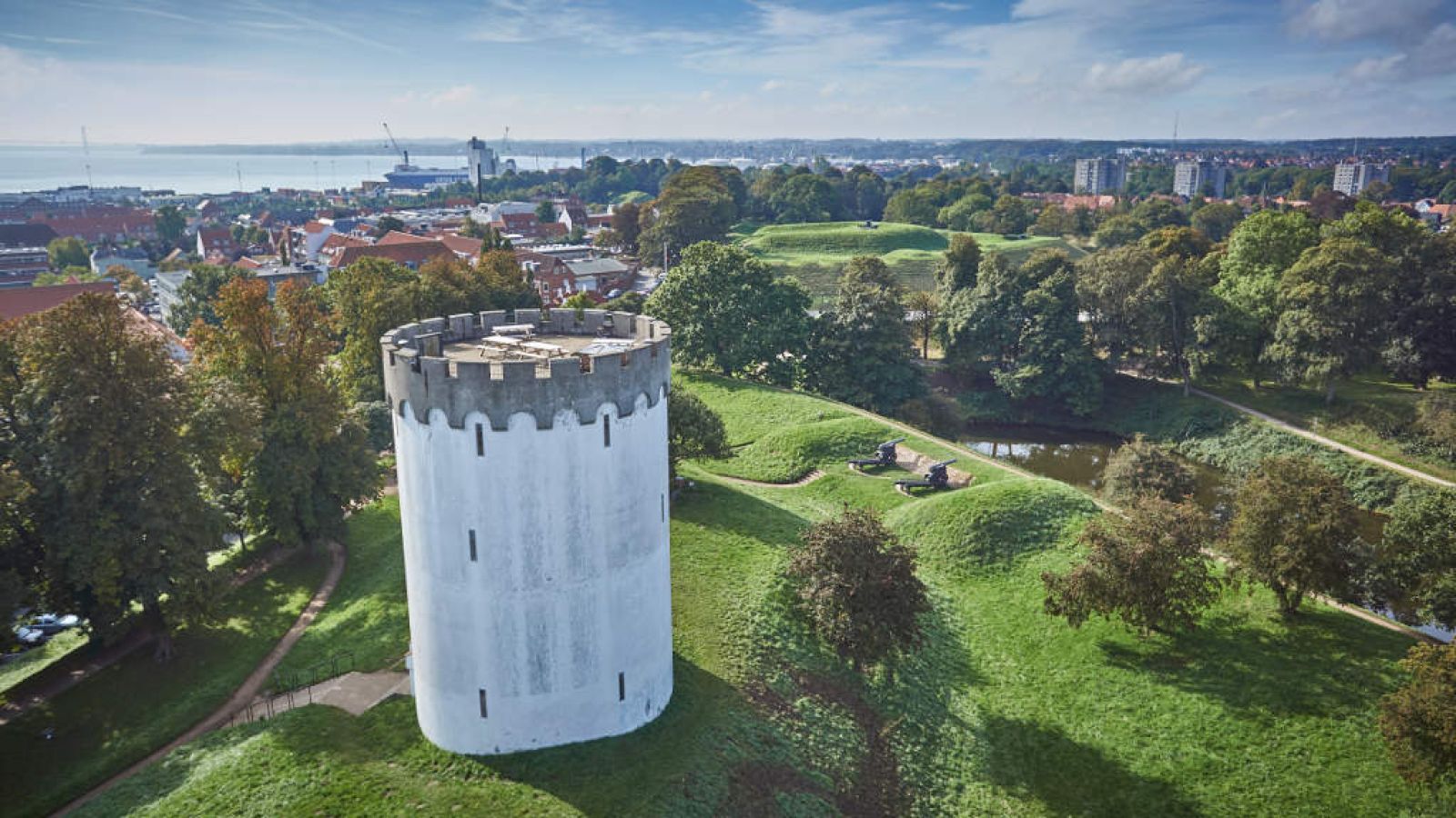 Fæstningsanlægget med det Hvide vandtårn