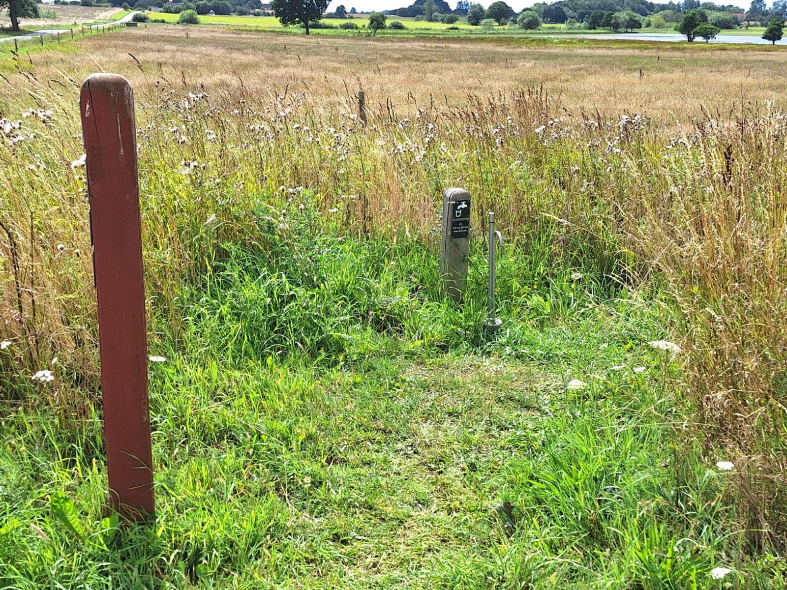 Vandpost ved Udkæret, shelter in Denmark
