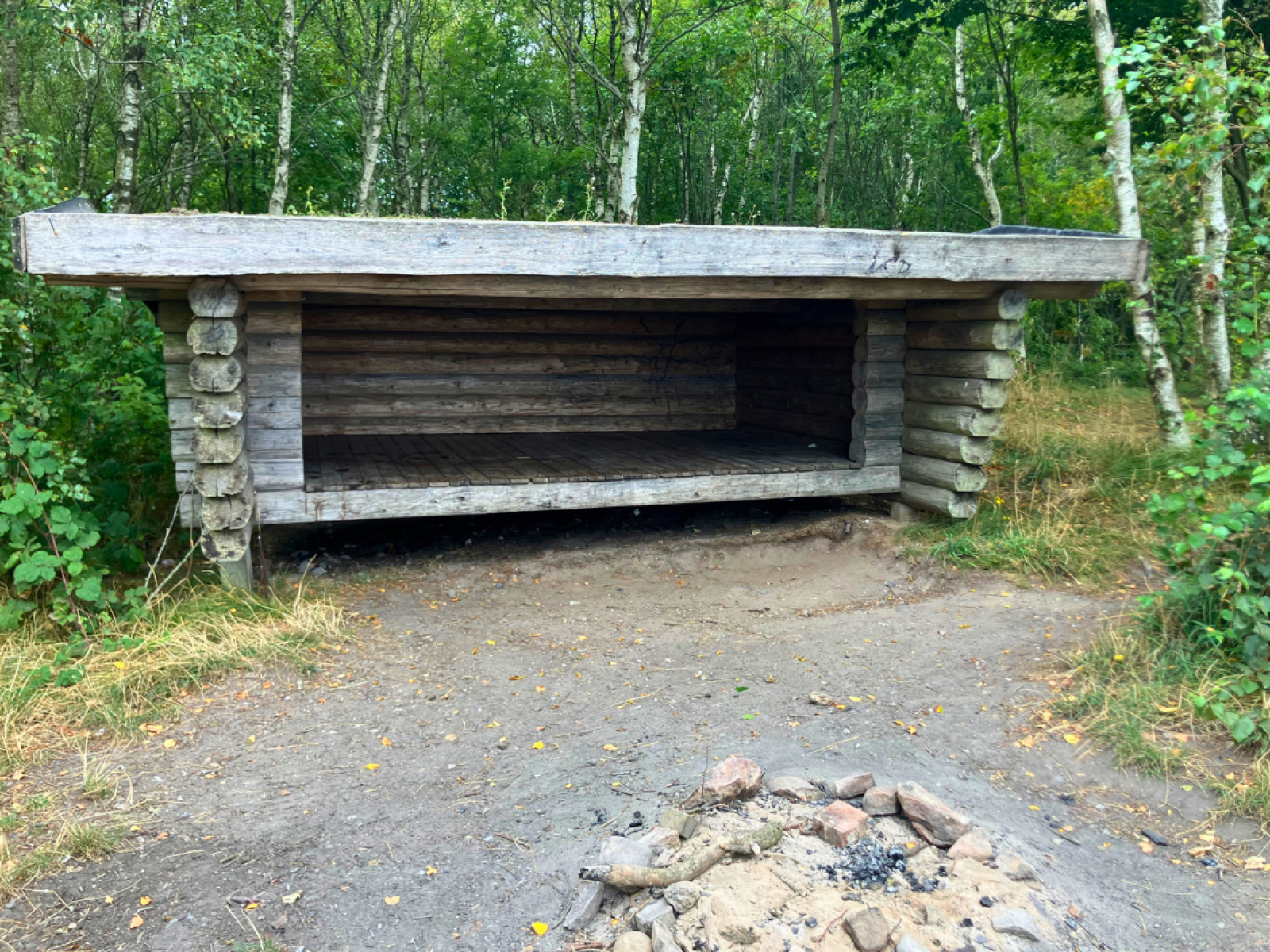 Shelter ved Engelstør Odde