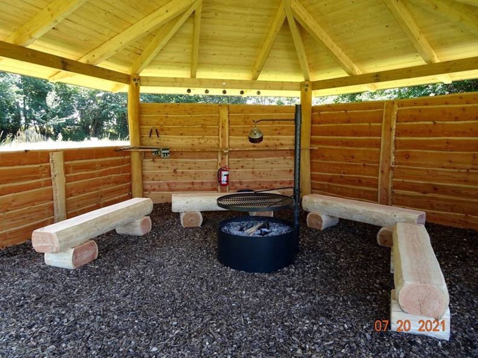 Bålhytte Tøvelde, shelter in Denmark