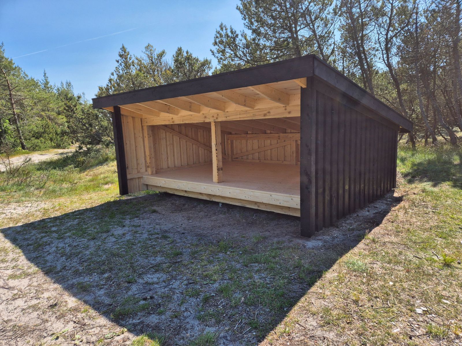 8 personers shelter