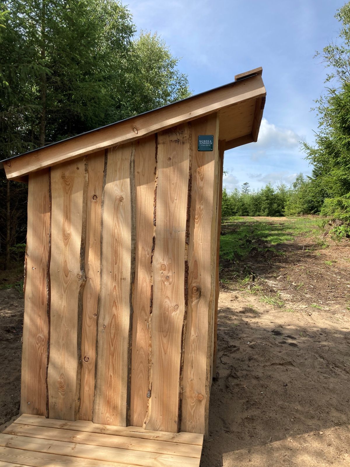 Muldtoilet ved Torndal primitiv lejrplads