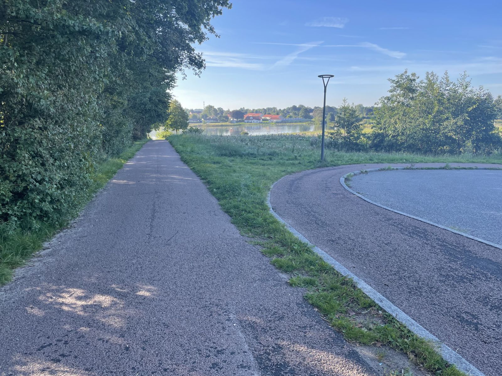 Ringe Sø p-plads ved Nordagerskolen. Adgang til Ringe Sø