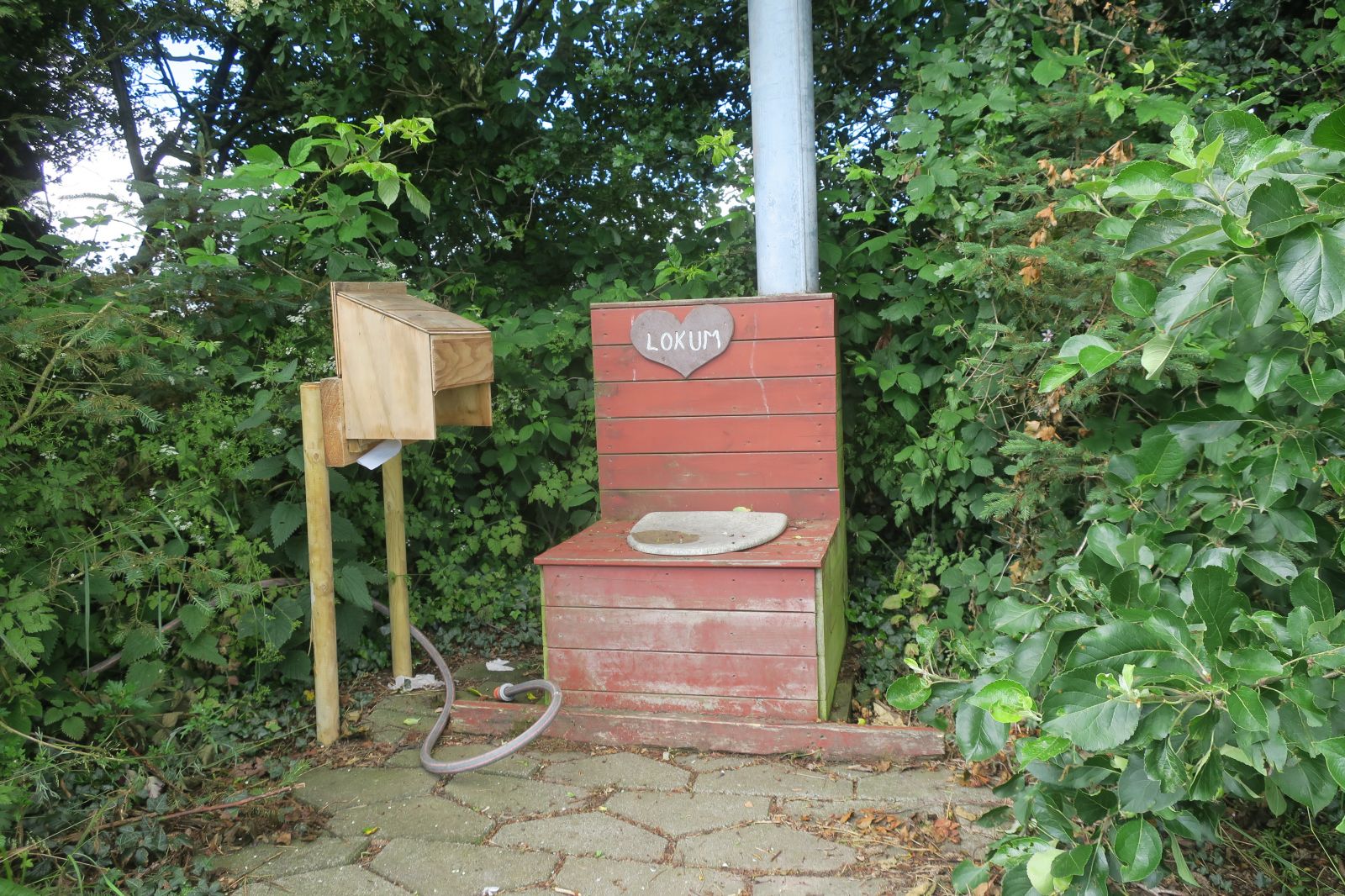 Frit muld toilet