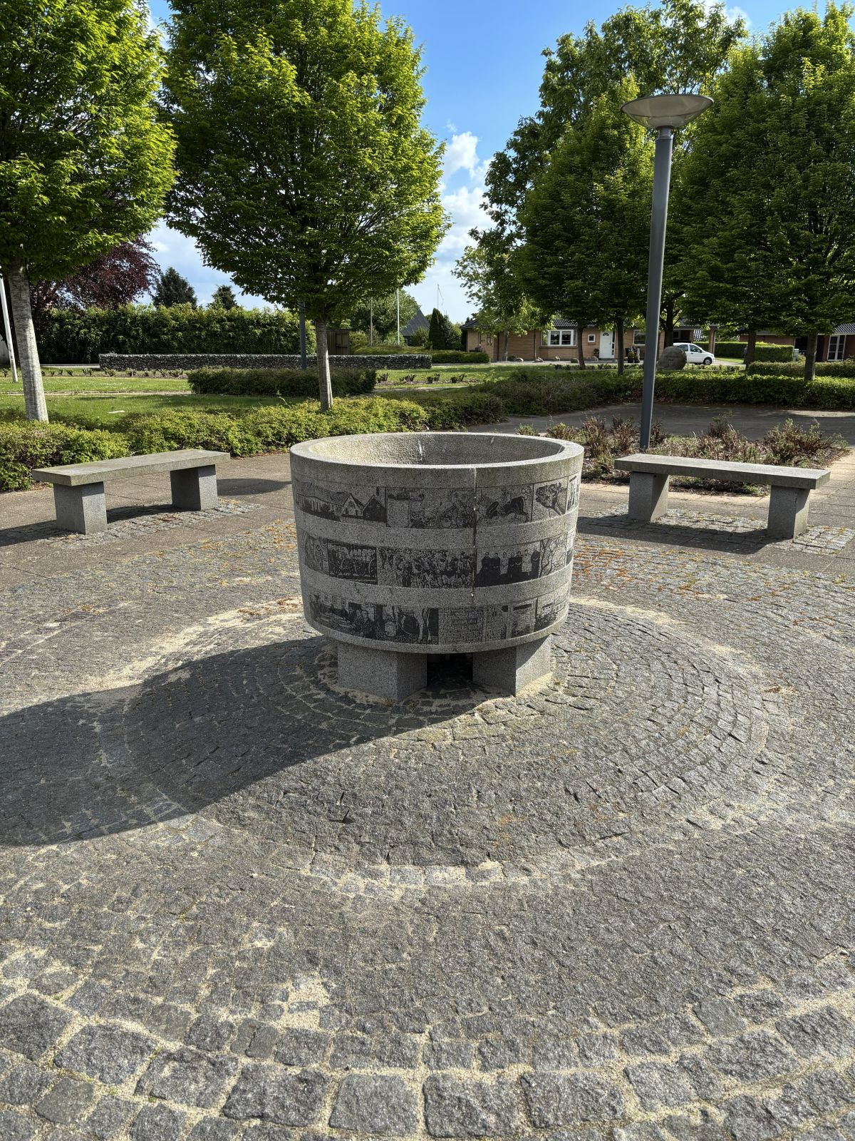 Billede af skulptur
