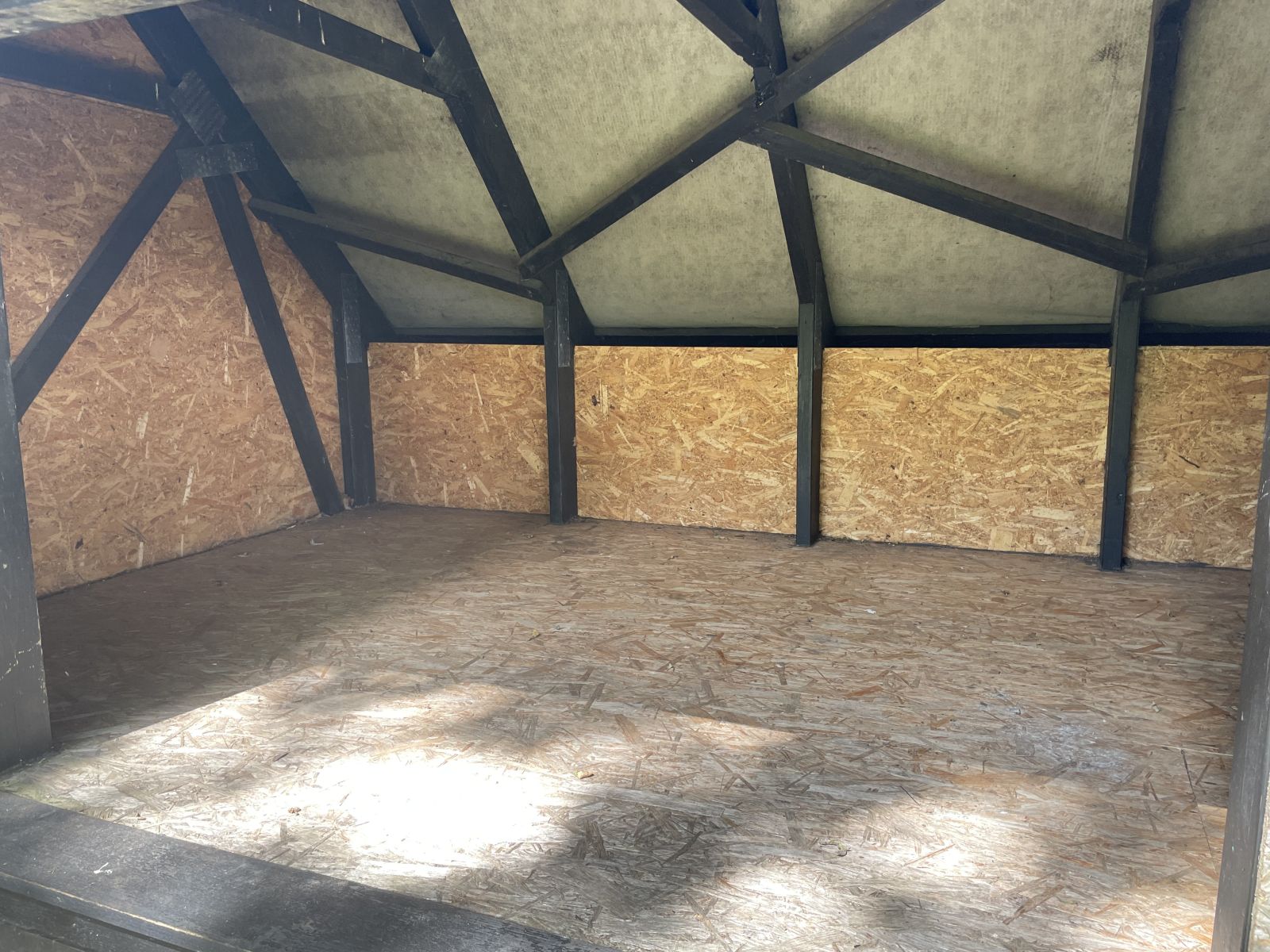 Shelter indvendigt
