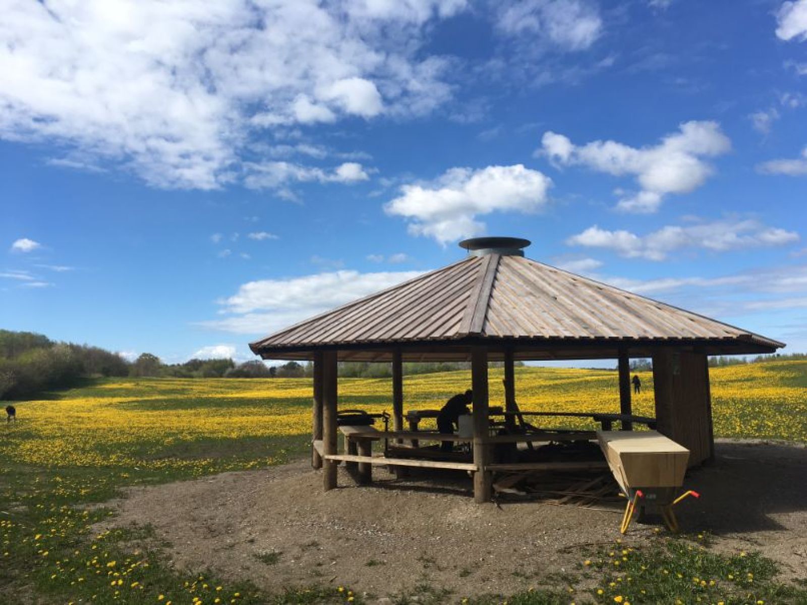 Bålhytten i Dageløkke Skov, shelter in Denmark
