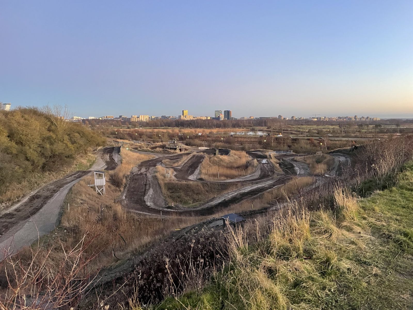 Udsigt over motocrossbanen 